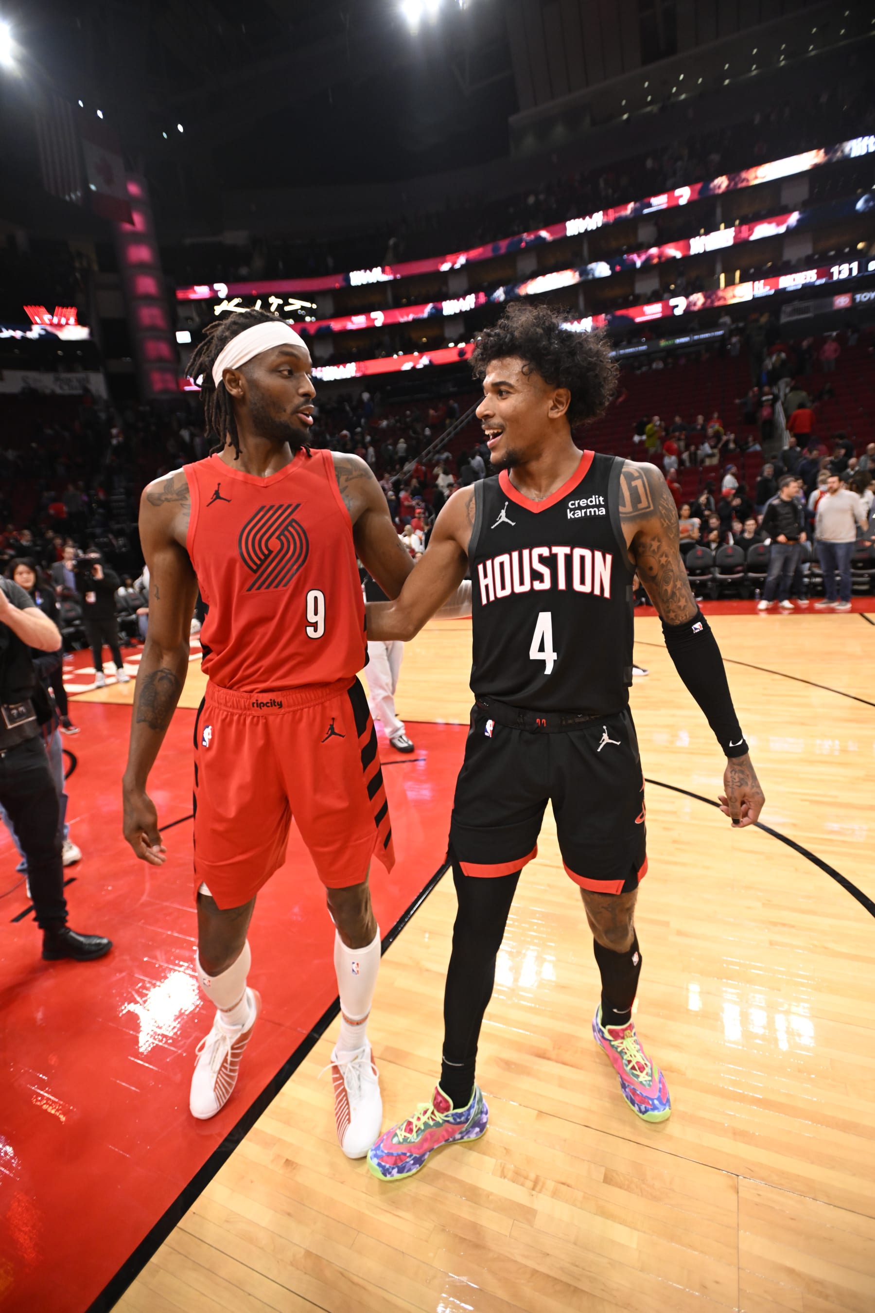 Jerami Grant and Jalen Green