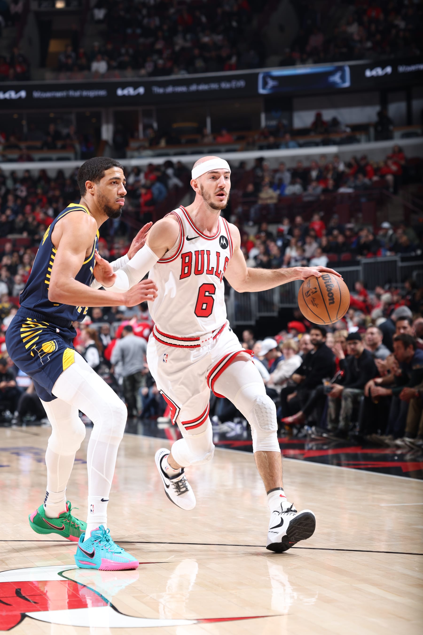 Tyrese Haliburton and Alex Caruso