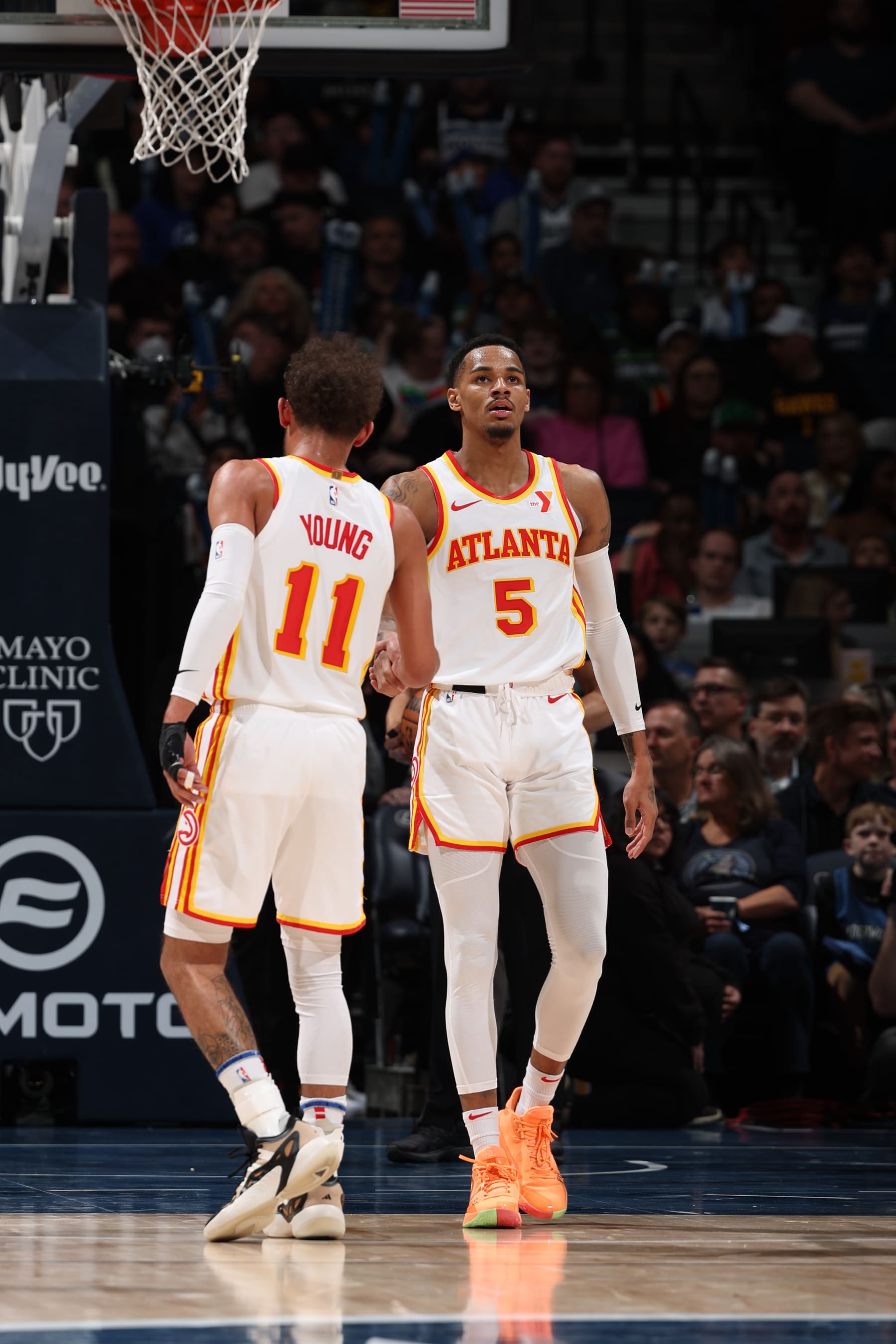 Trae Young and Dejounte Murray