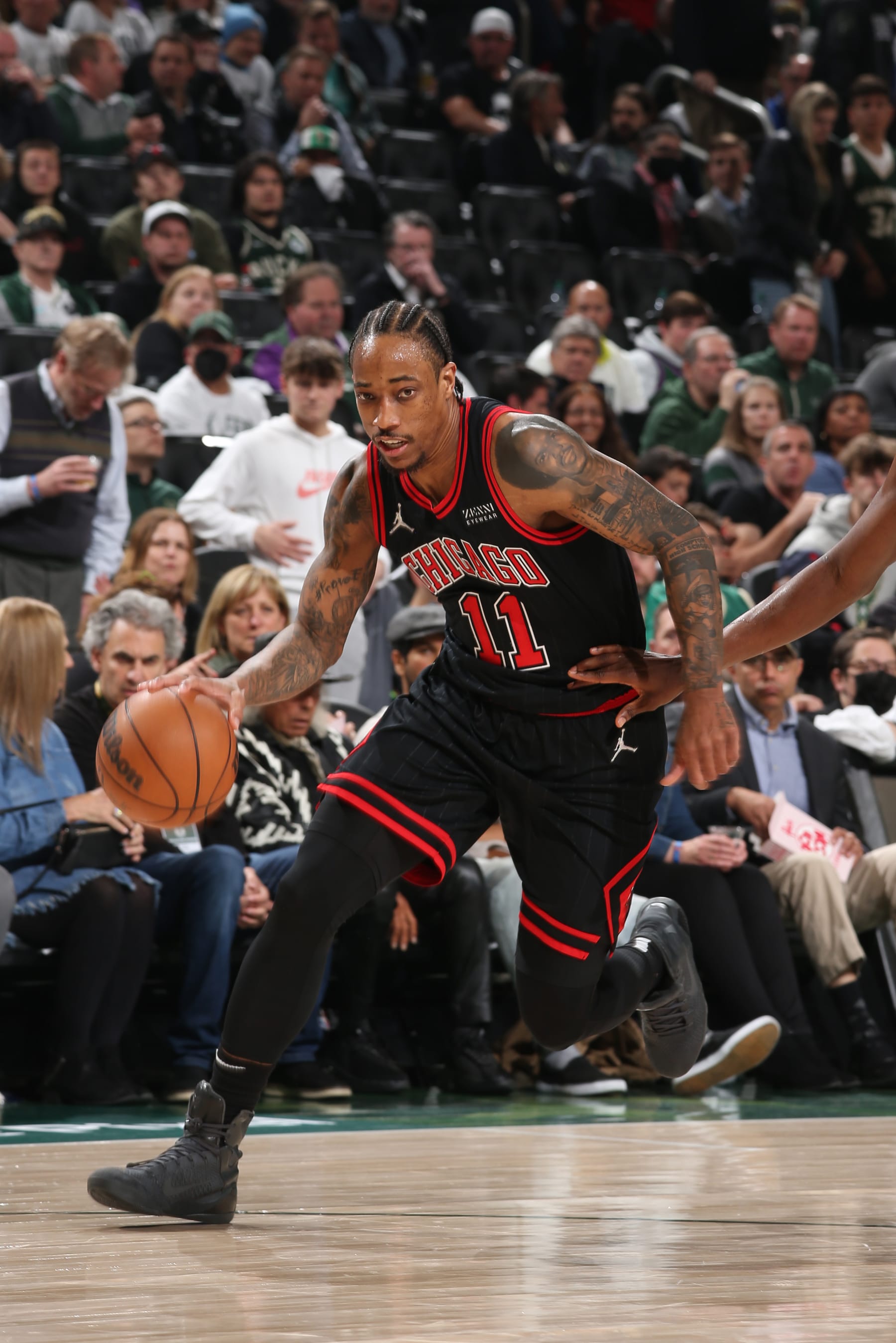 basketball player with shoes line