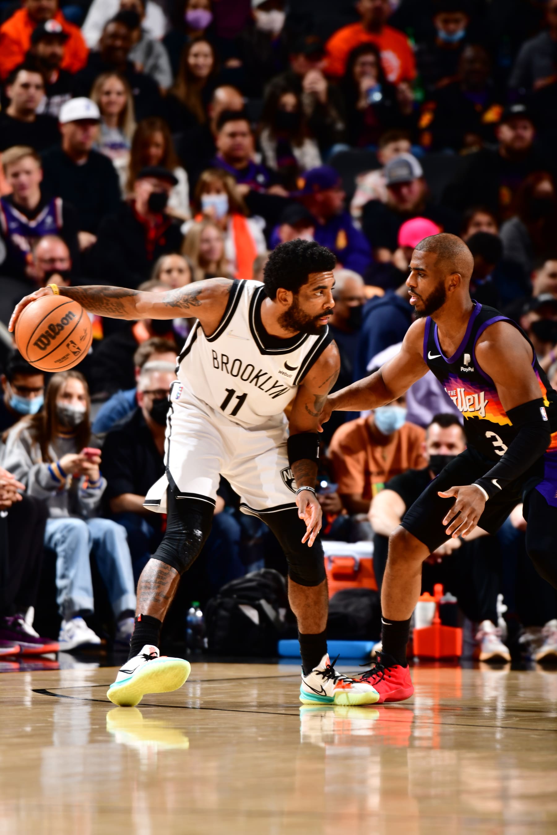 Kyrie Irving and Chris Paul