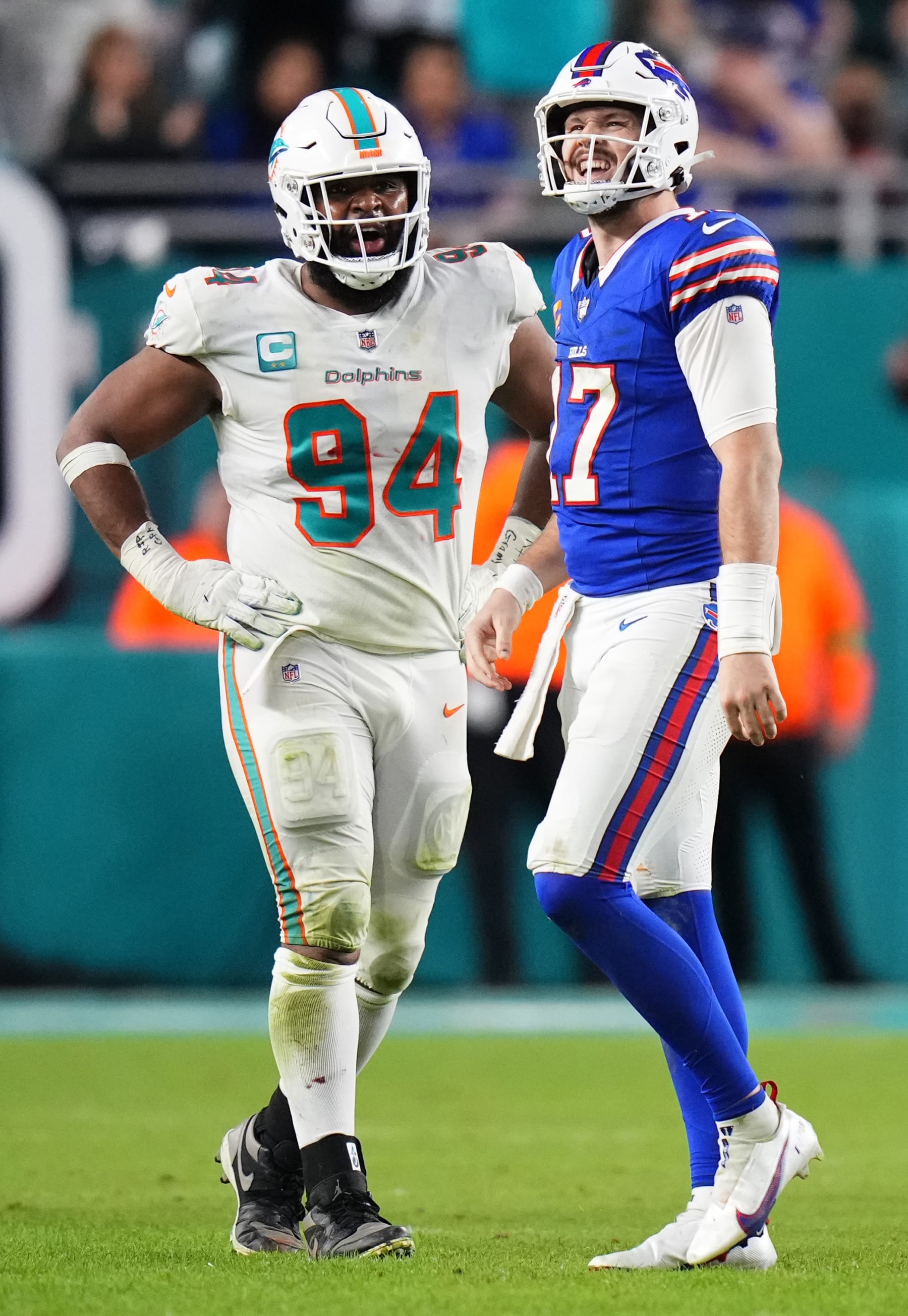 The Dolphins will face Josh Allen and the Bills without Christian Wilkins.