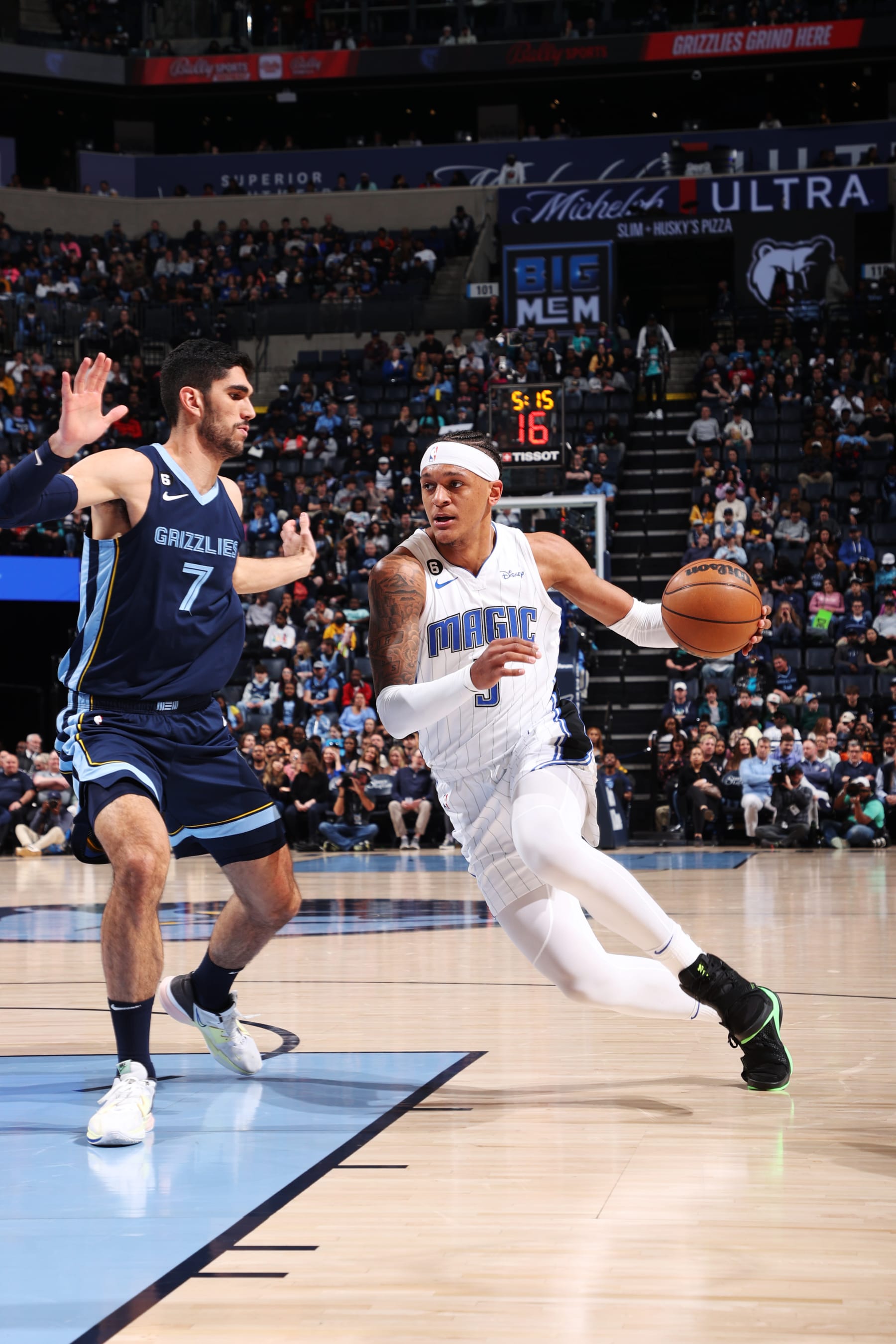 Santi Aldama and Paolo Banchero