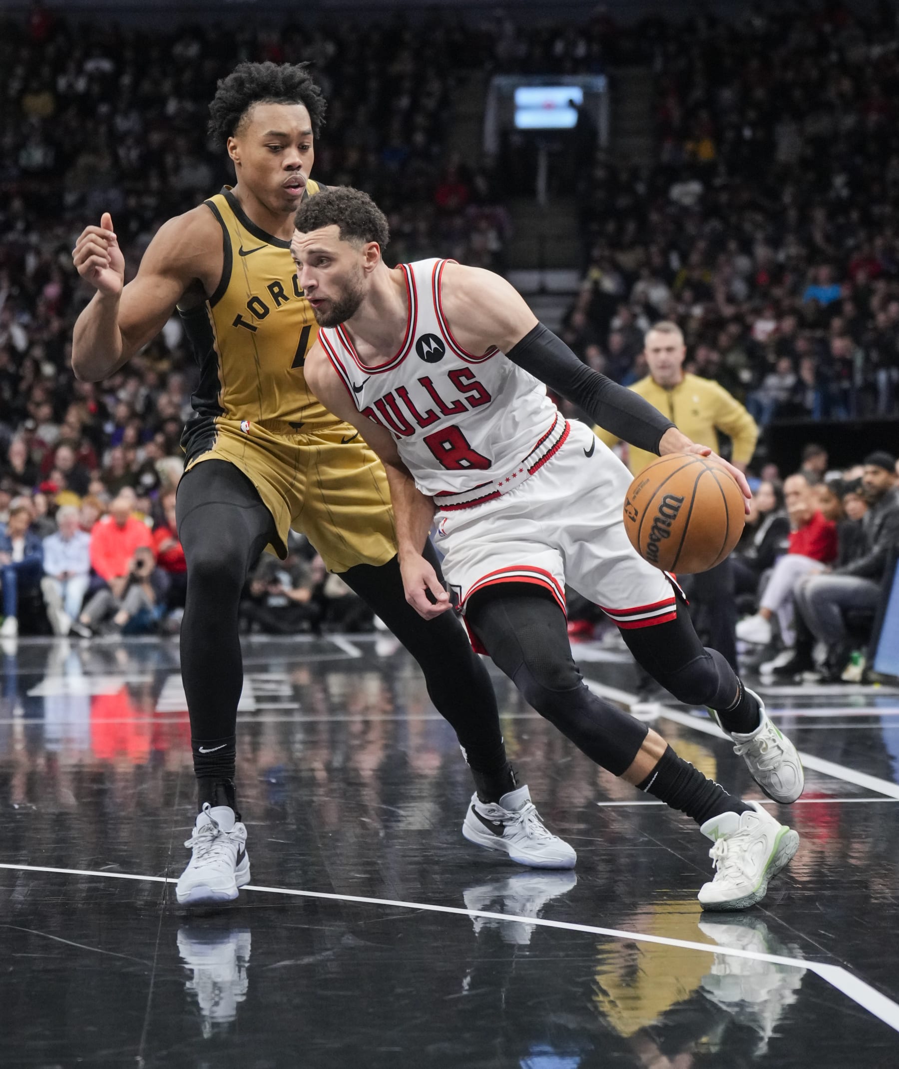 Scottie Barnes and Zach LaVine