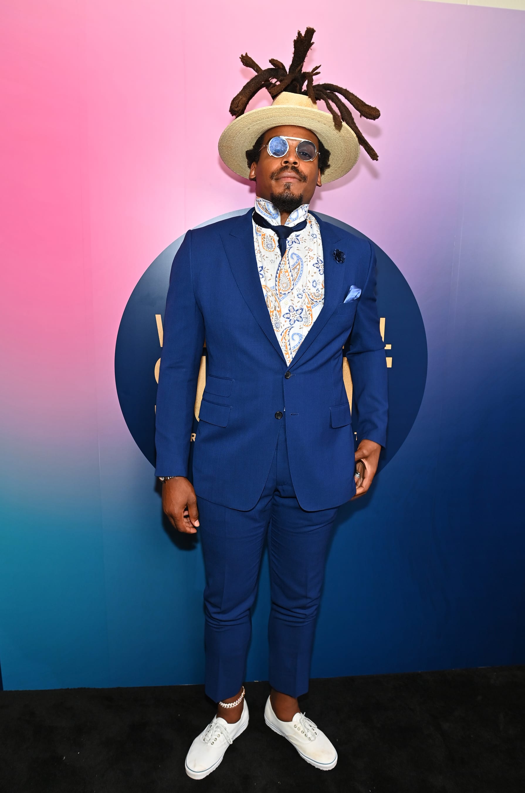 ATLANTA, GEORGIA - AUGUST 18: Cam Newton attends Fearless Fund Third Annual Fearless Venture Capital Summit at Atlanta Symphony Hall on August 18, 2023 in Atlanta, Georgia. (Photo by Paras Griffin/Getty Images)