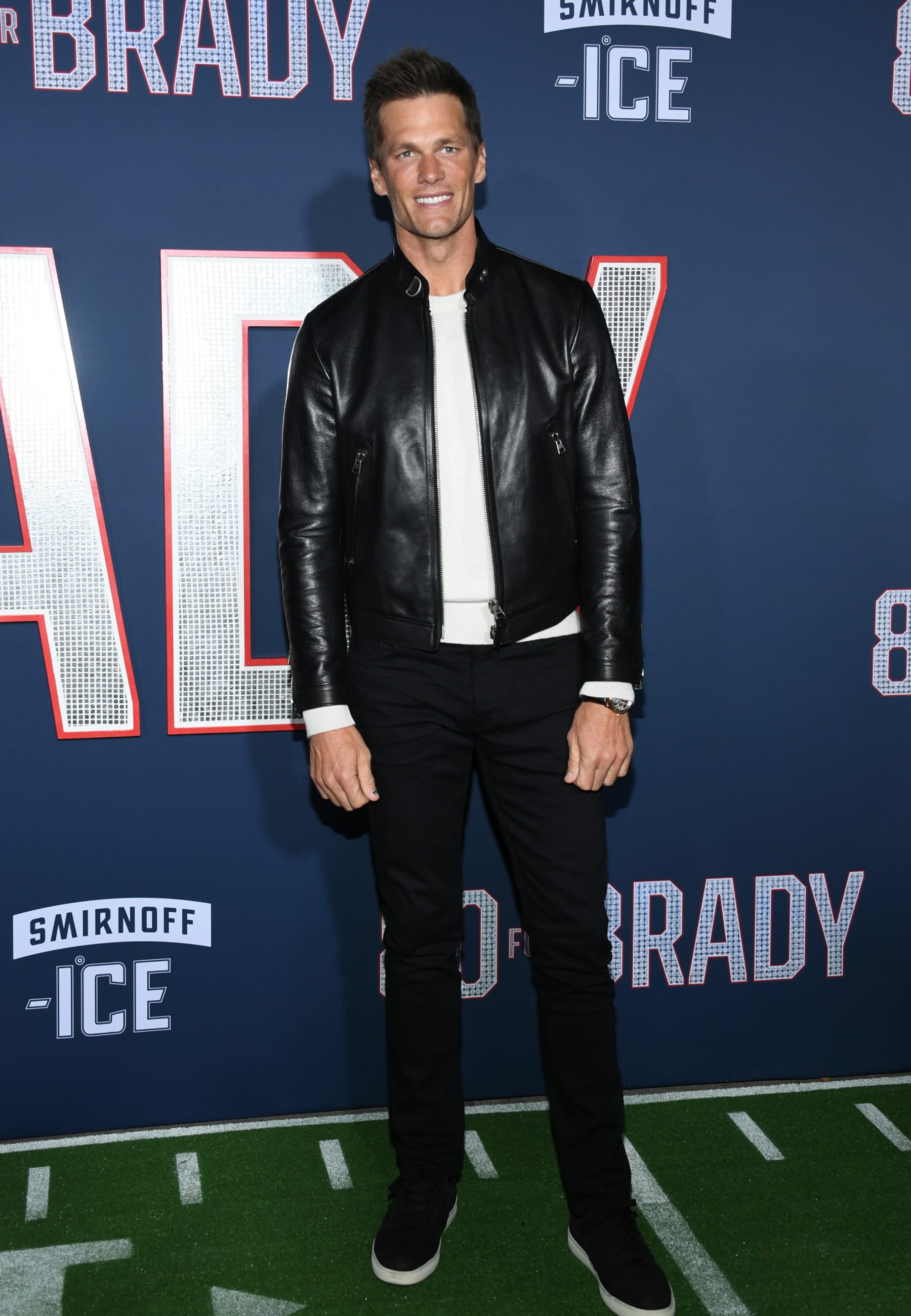 LOS ANGELES, CALIFORNIA - JANUARY 31: Tom Brady attends Los Angeles Premiere Screening Of Paramount Pictures' "80 For Brady" at Regency Village Theatre on January 31, 2023 in Los Angeles, California. (Photo by Jon Kopaloff/Getty Images) LOS ANGELES, CALIFORNIA - JANUARY 31: Tom Brady attends Los Angeles Premiere Screening Of Paramount Pictures' "80 For Brady" at Regency Village Theatre on January 31, 2023 in Los Angeles, California. (Photo by Jon Kopaloff/Getty Images)