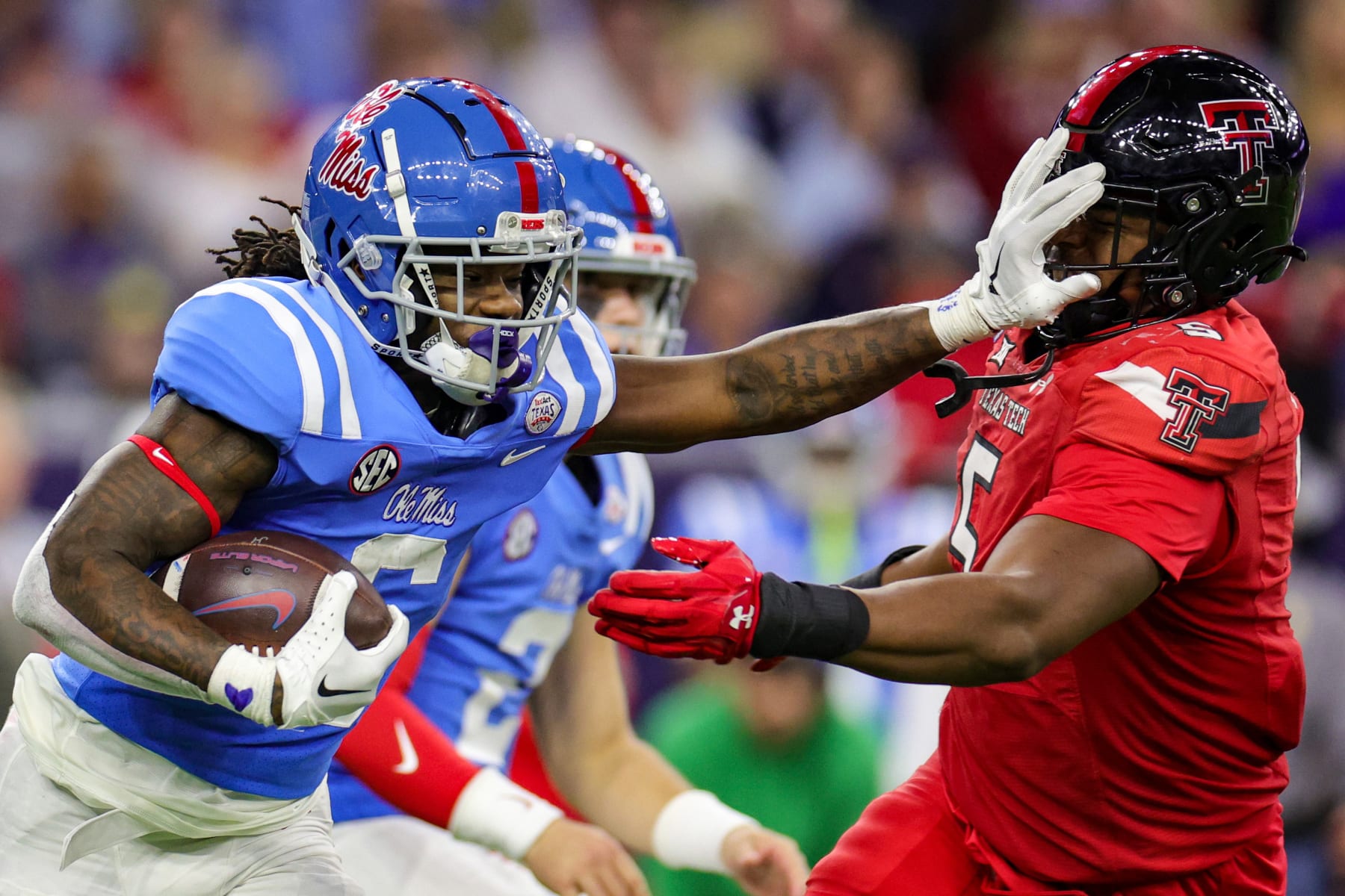 Ole Miss running back Zach Evans