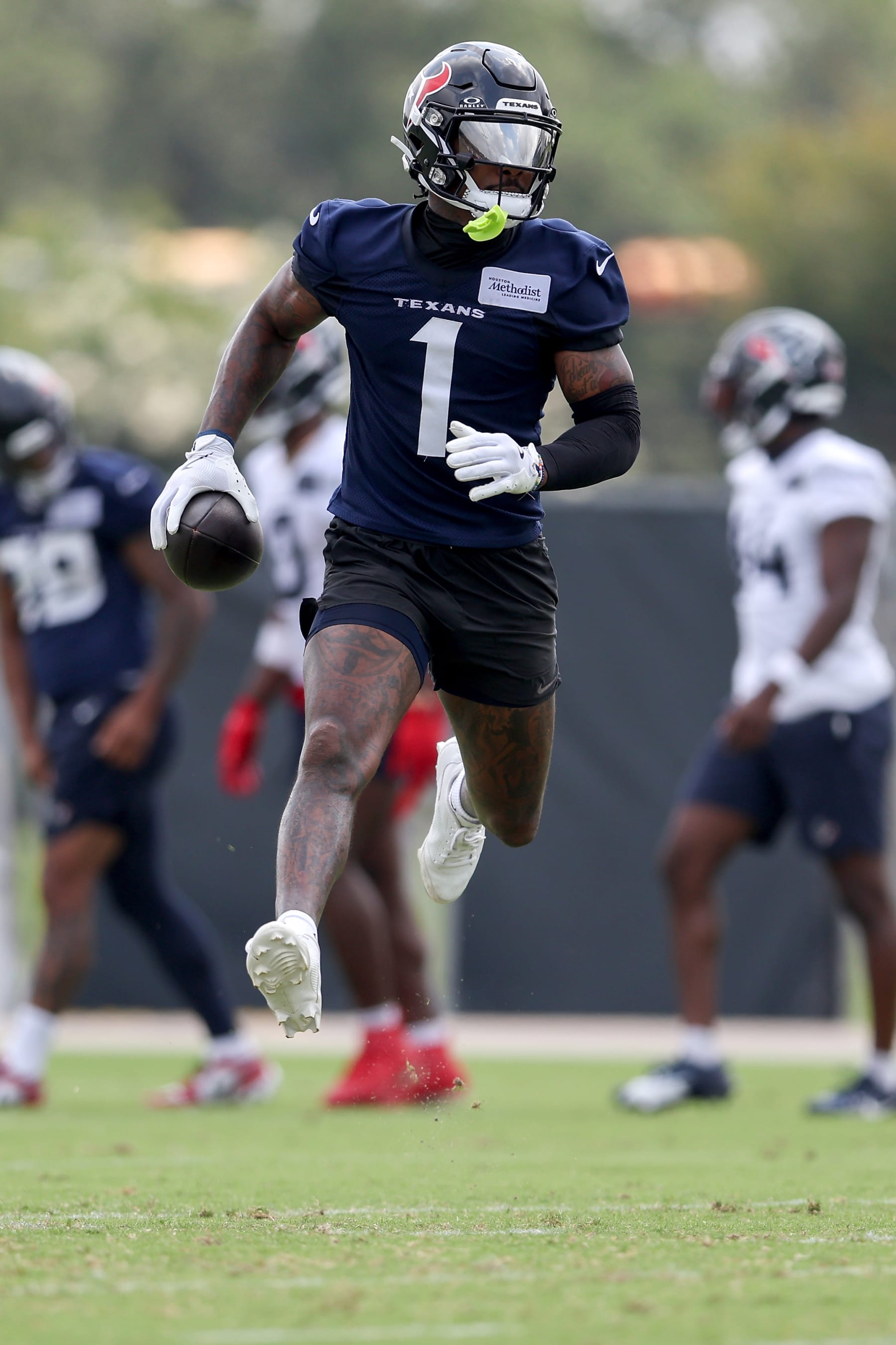 Houston Texans receiver Stefon Diggs