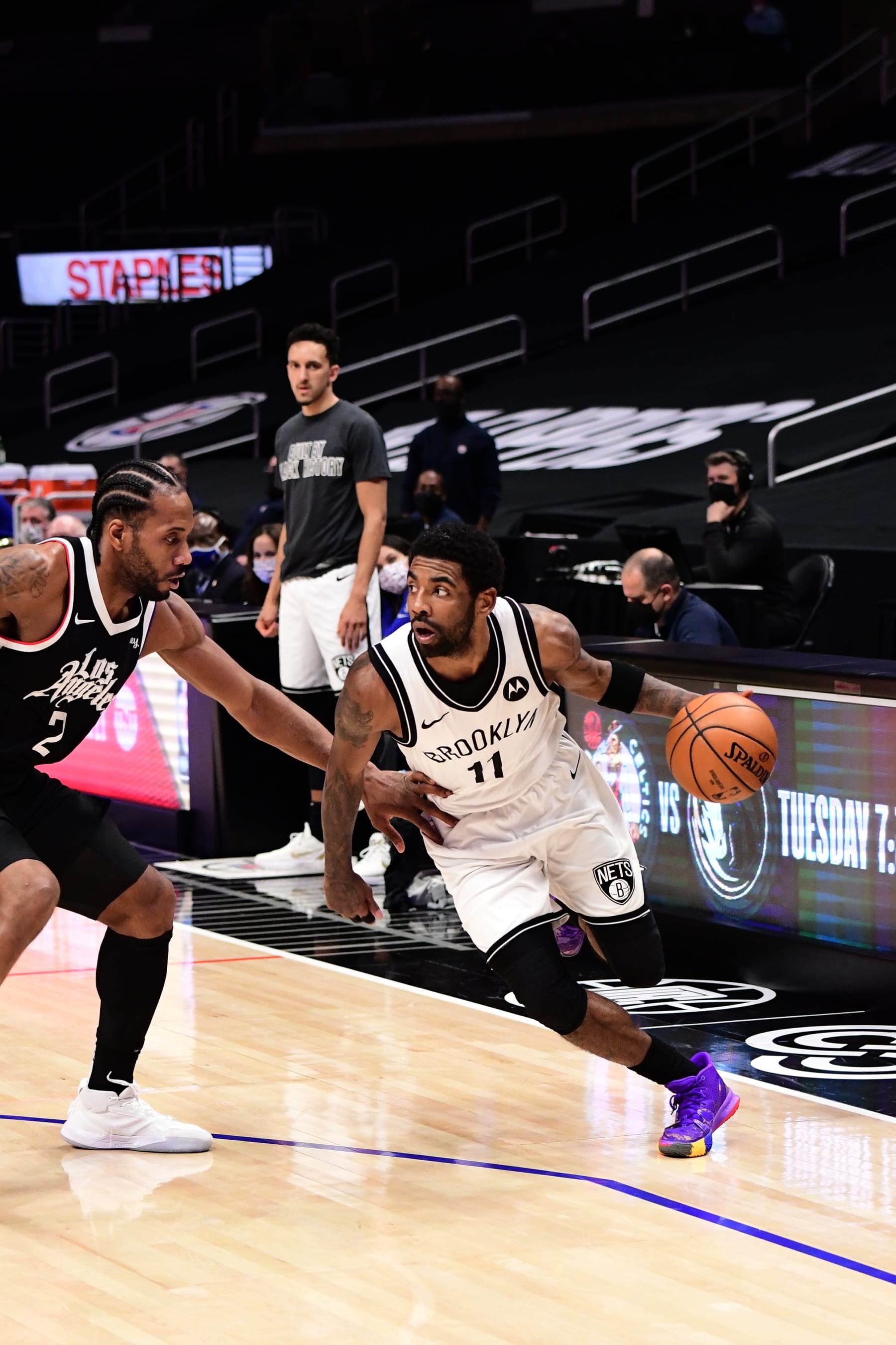 Kawhi Leonard and Kyrie Irving