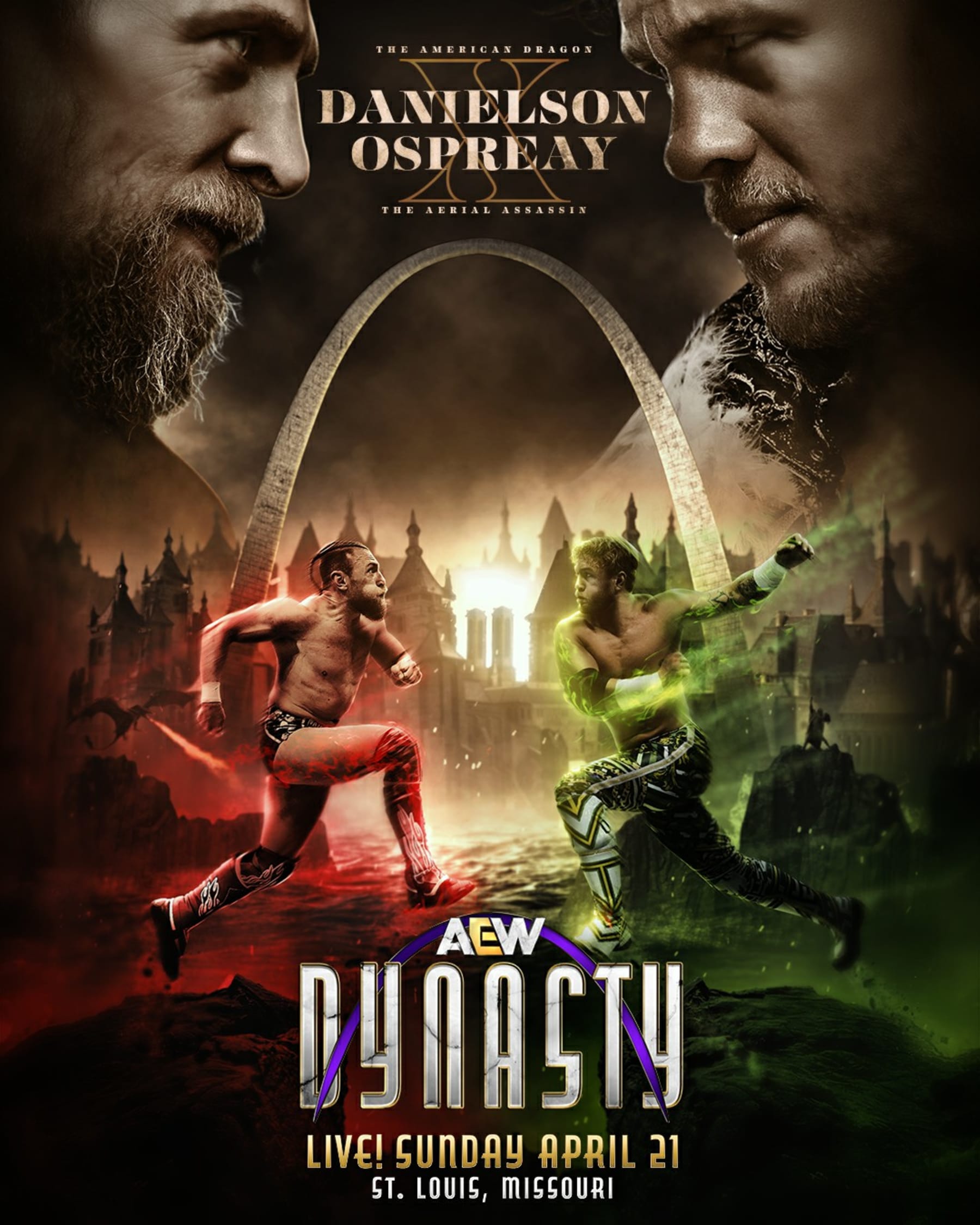 Bryan Danielson and Will Ospreay.