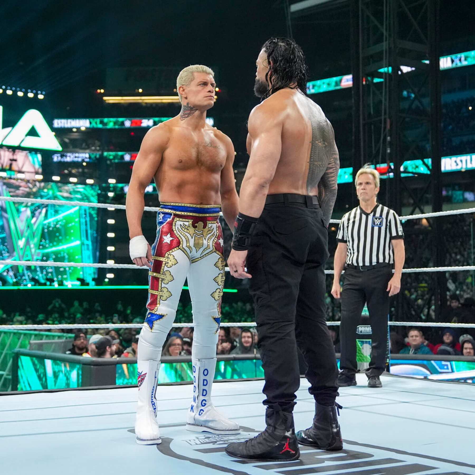 Roman Reigns and Cody Rhodes remain in constant conflict. Who will make 2025 their year?