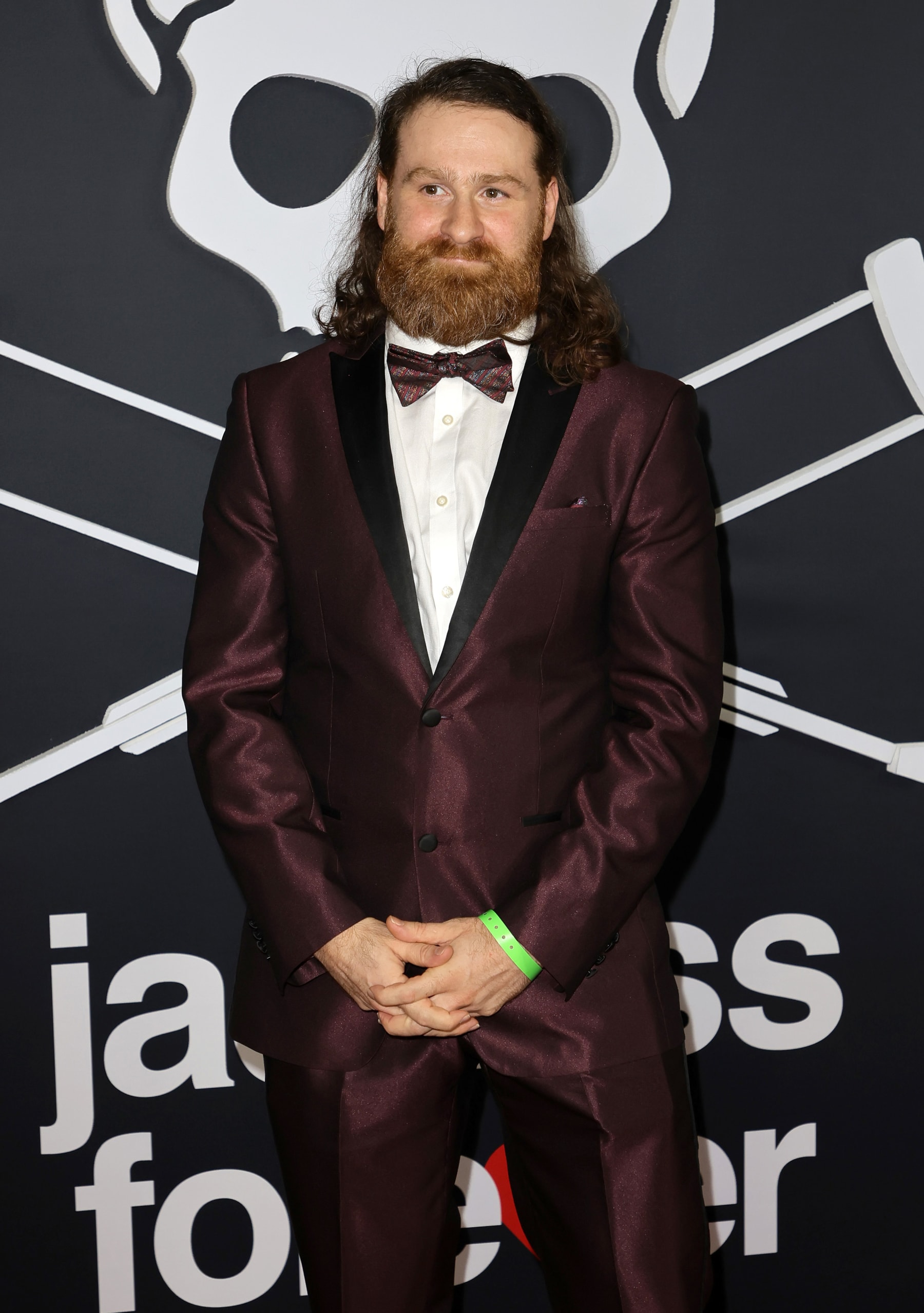HOLLYWOOD, CALIFORNIA - FEBRUARY 01: Sami Zayn attends the U.S. premiere of "Jackass Forever" at TCL Chinese Theatre on February 01, 2022 in Hollywood, California. (Photo by Kevin Winter/Getty Images)