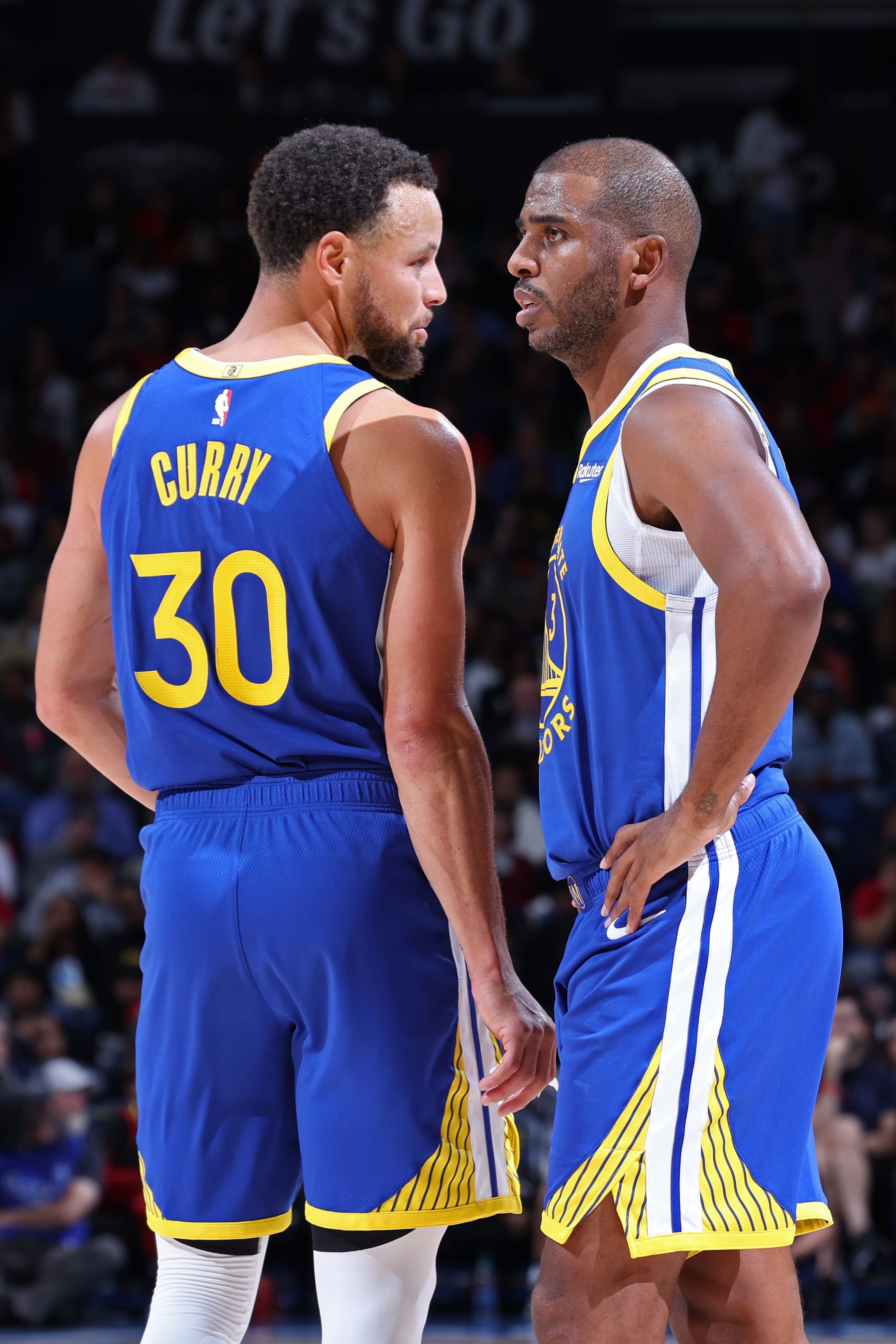 Stephen Curry and Chris Paul Stephen Curry and Chris Paul