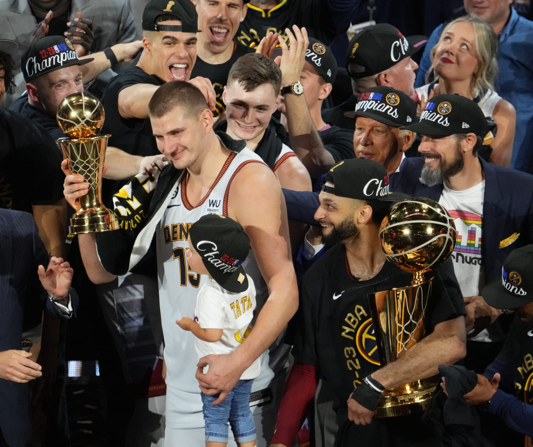 Nikola JokiÄ and Jamal Murray