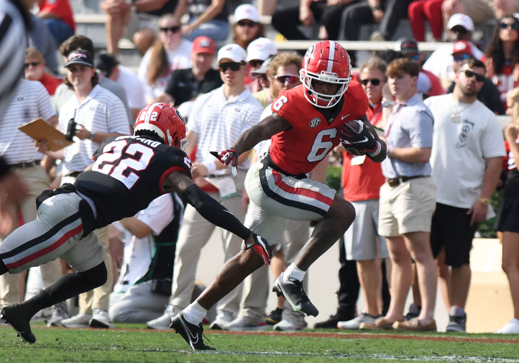 Georgia's Dominic Lovett