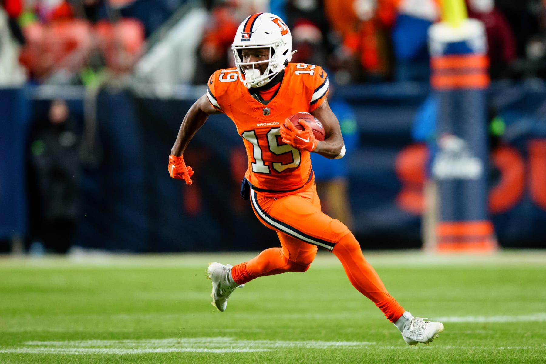 Denver Broncos' Pro Bowl returner Marvin Mims Jr.