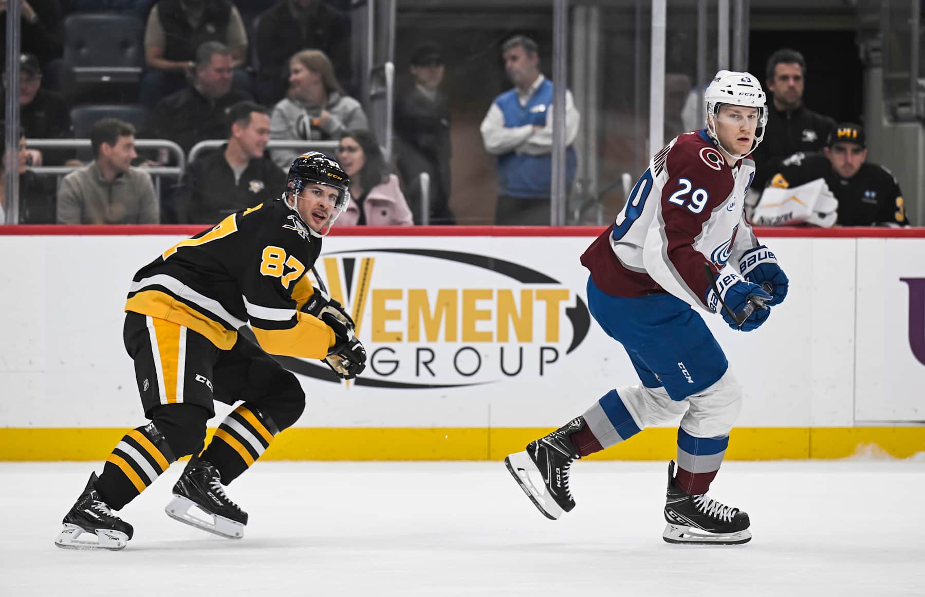 Sidney Crosby and Nathan MacKinnon.