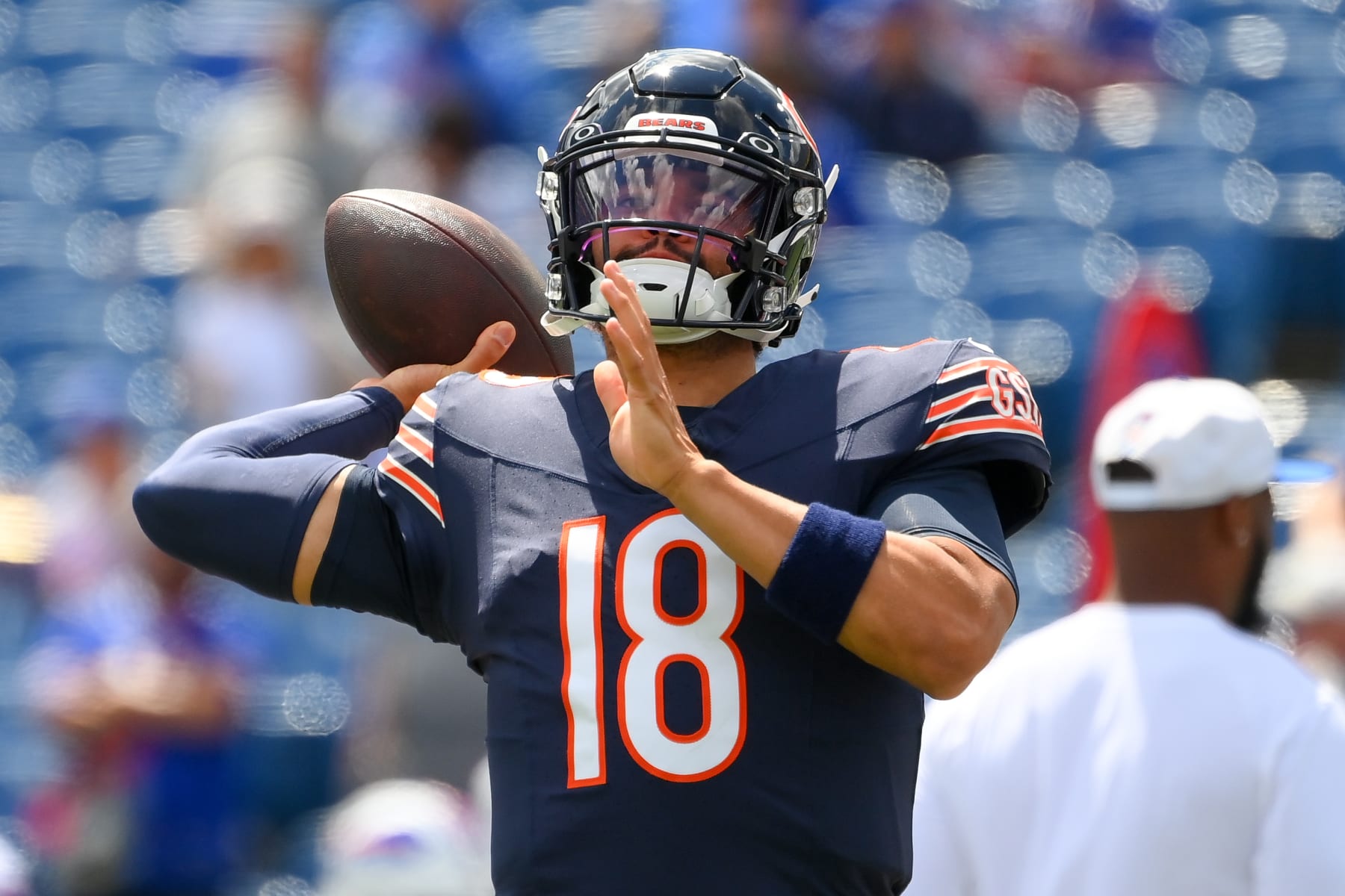 Chicago Bears quarterback Caleb Williams