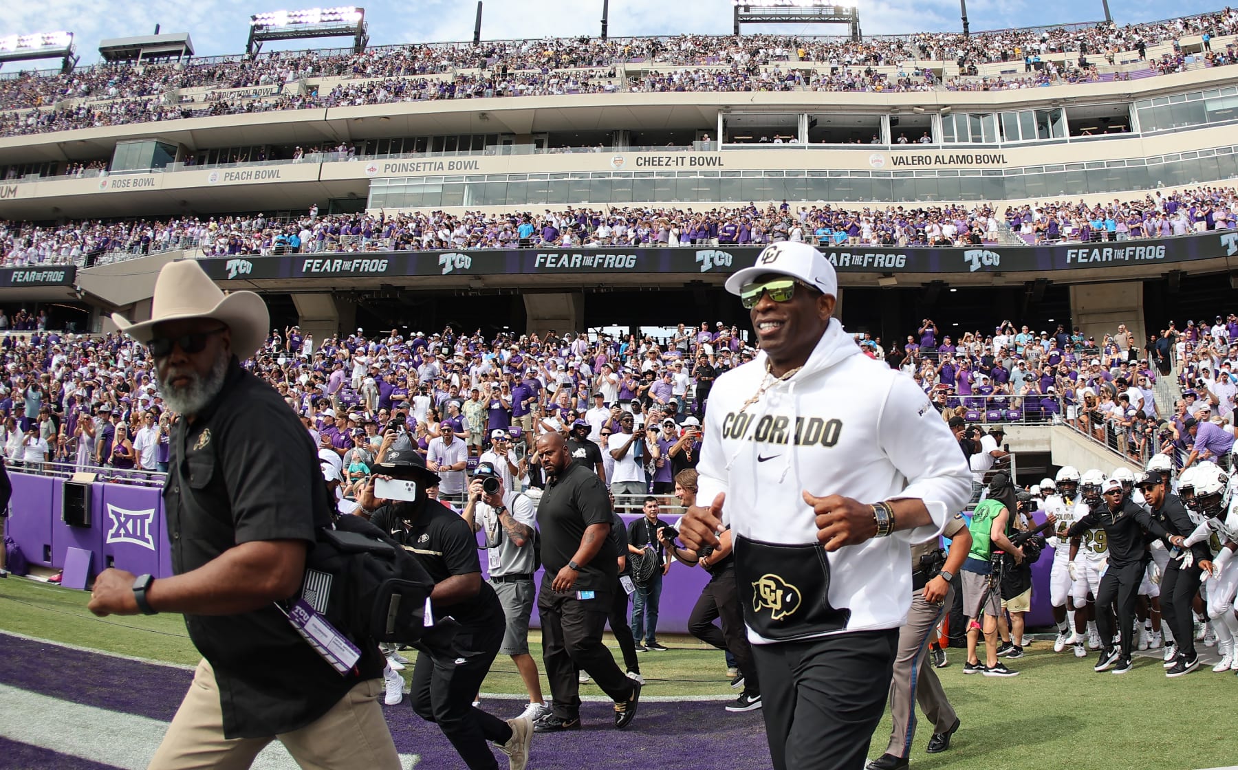 Colorado head coach Deion Sanders. 