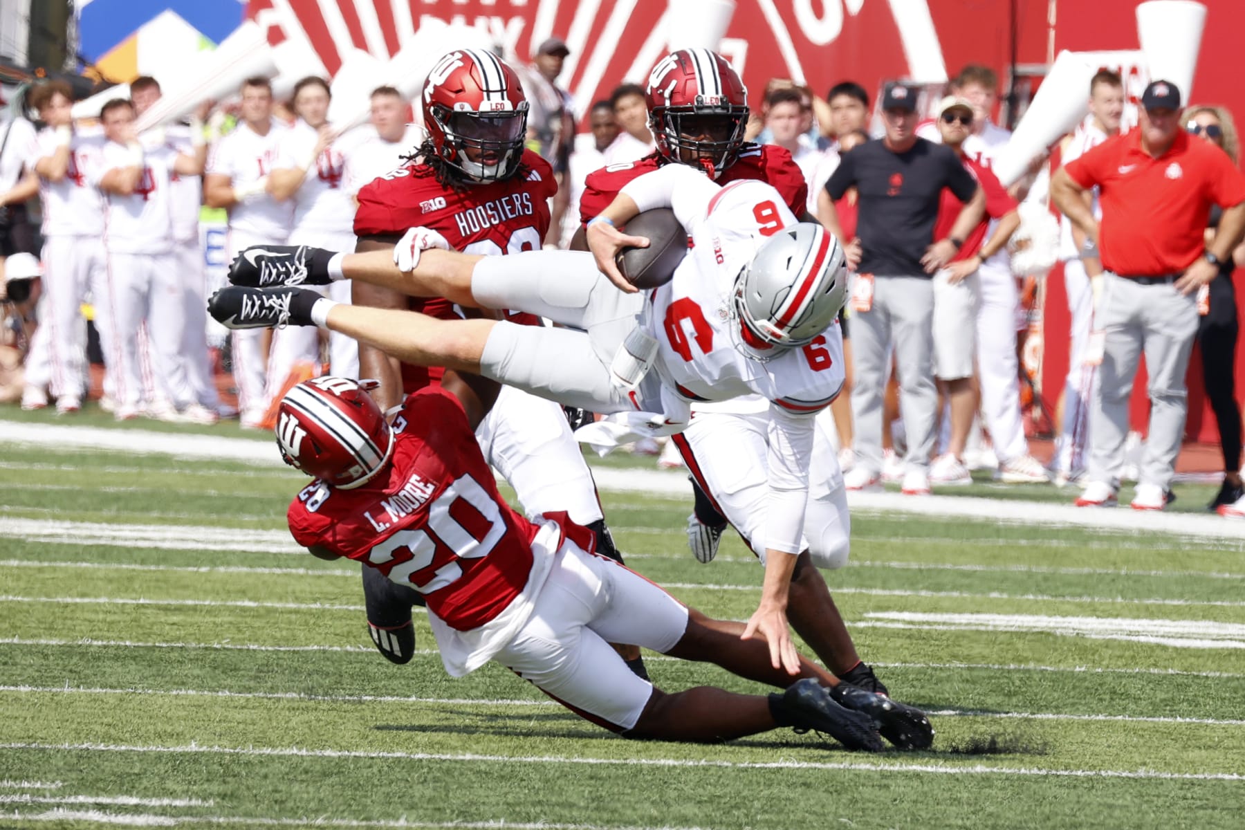 Ohio State Buckeyes quarterback Kyle McCord
