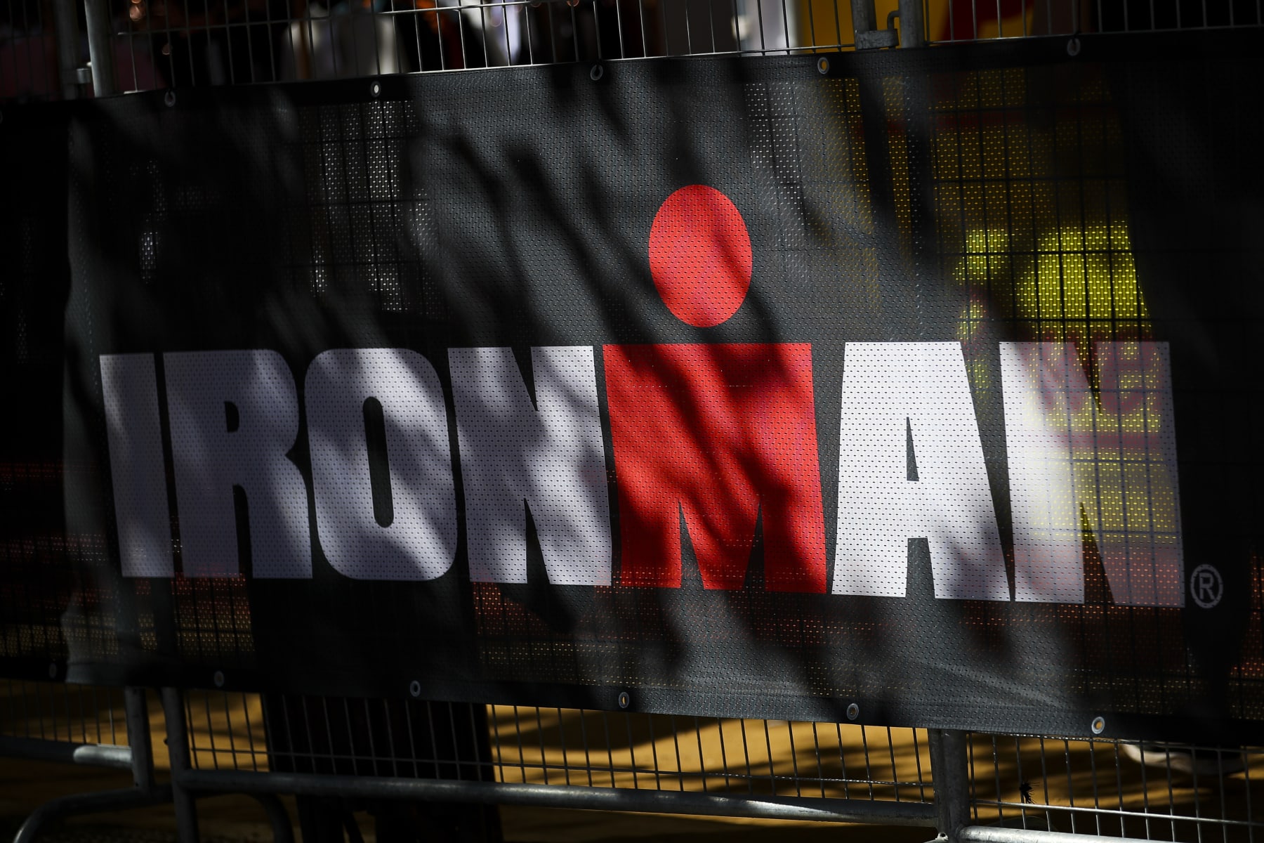 BARCELONA, SPAIN - OCTOBER 01: IRONMAN logo is seen ahead of IRONMAN Barcelona on October 01, 2022 in Barcelona, Spain. (Photo by Eric Alonso/Getty Images for IRONMAN)