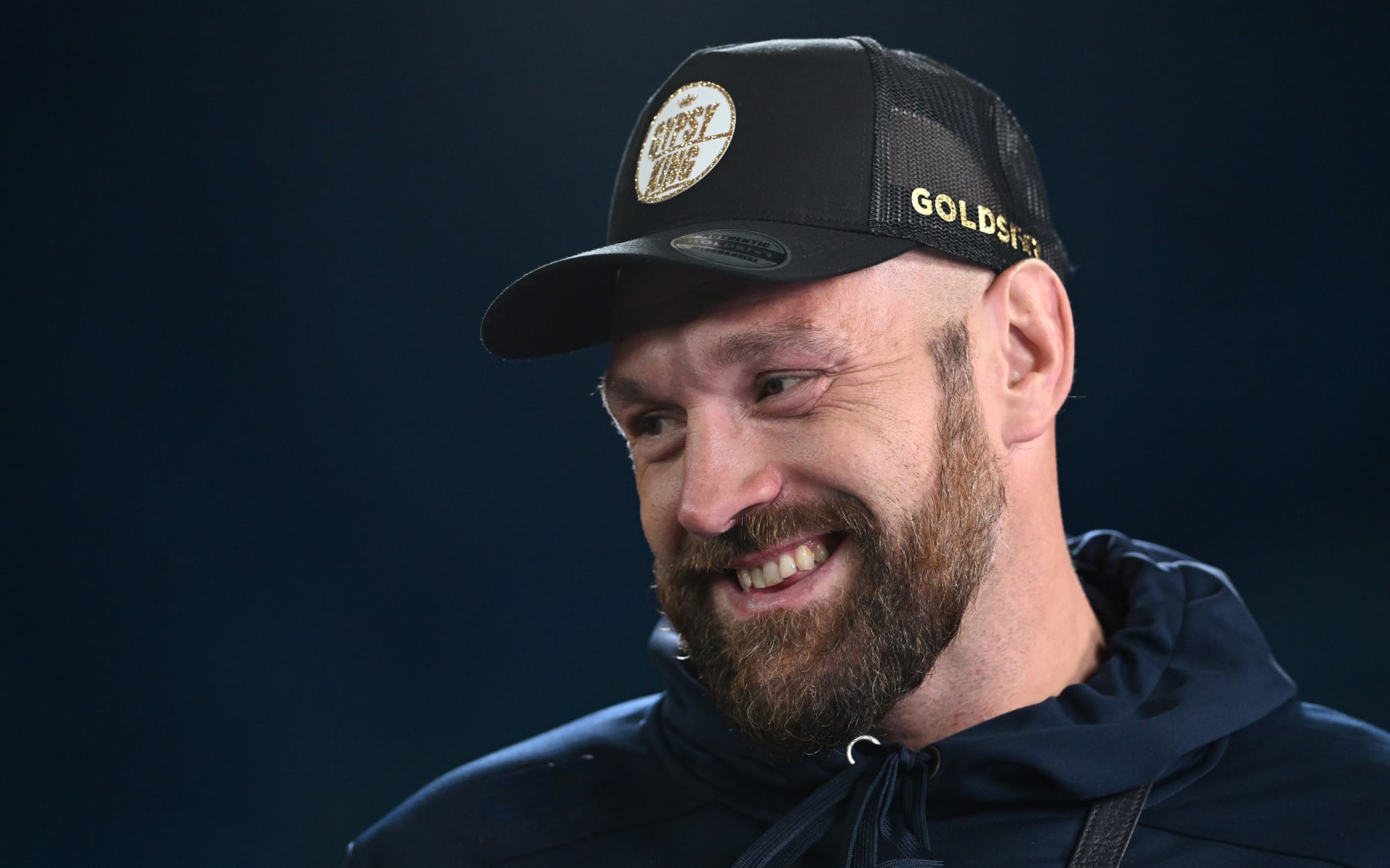 MELBOURNE, AUSTRALIA - MAY 22: WBC heavyweight champion Tyson Fury speaks to the media during a media opportunity at Margaret Court Arena on May 22, 2023 in Melbourne, Australia. (Photo by Quinn Rooney/Getty Images)