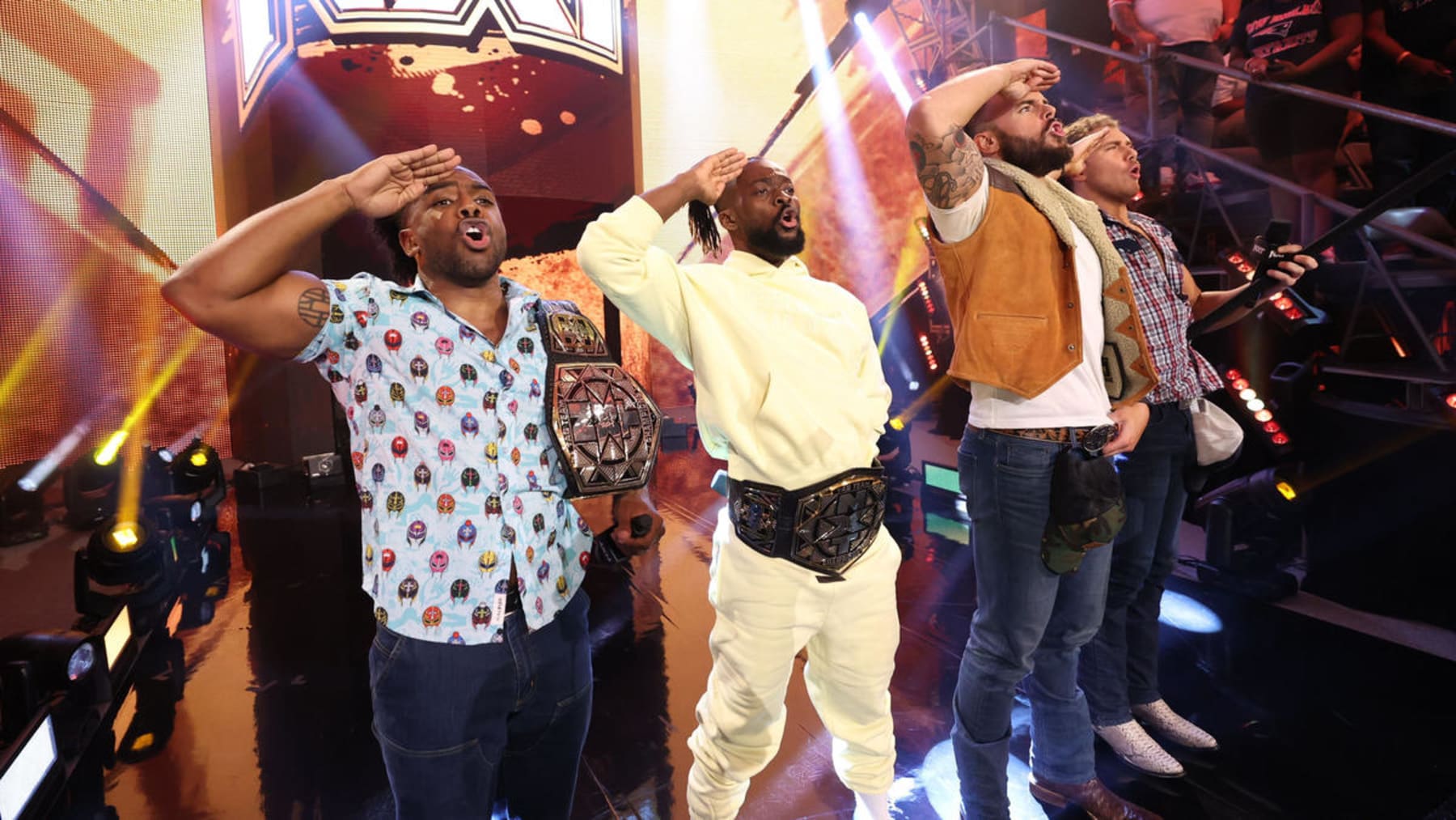 Josh Briggs and Brooks Jensen used US patriotism to get a shot at the NXT Tag Team Championships.