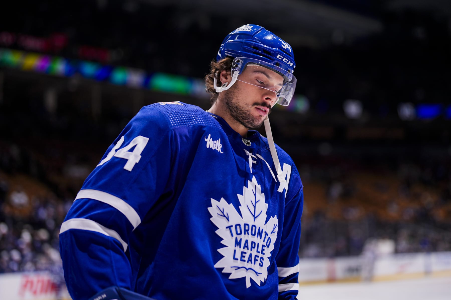 Auston Matthews has reached the 20-goal mark already this season.