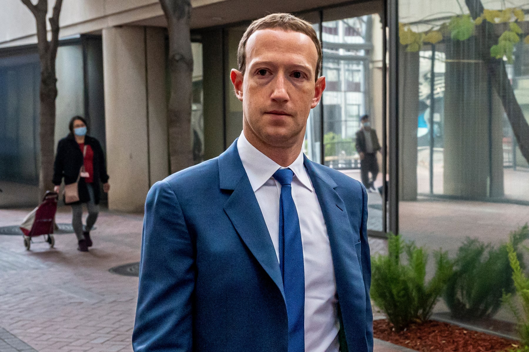 Mark Zuckerberg, chief executive officer of Meta Platforms Inc., arrives at federal court in San Jose, California, US, on Tuesday, Dec. 20, 2022. The Federal Trade Commission claims Meta's plan to buy the competitor will give it an unfair advantage in the burgeoning VR market. Photographer: David Paul Morris/Bloomberg via Getty Images Mark Zuckerberg, chief executive officer of Meta Platforms Inc., arrives at federal court in San Jose, California, US, on Tuesday, Dec. 20, 2022. The Federal Trade Commission claims Meta's plan to buy the competitor will give it an unfair advantage in the burgeoning VR market. Photographer: David Paul Morris/Bloomberg via Getty Images
