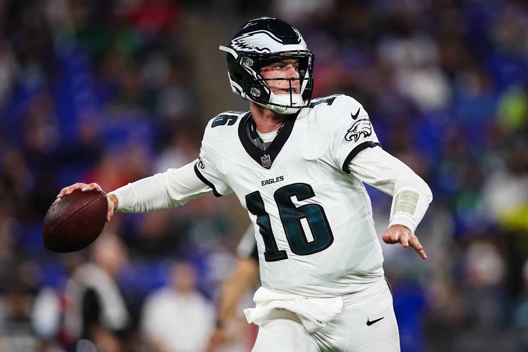 Philadelphia Eagles backup quarterback Tanner McKee