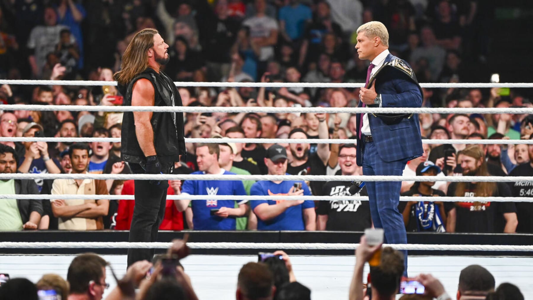 AJ Styles was the man to quit in his battle with Cody Rhodes for the Undisputed WWE Championship.