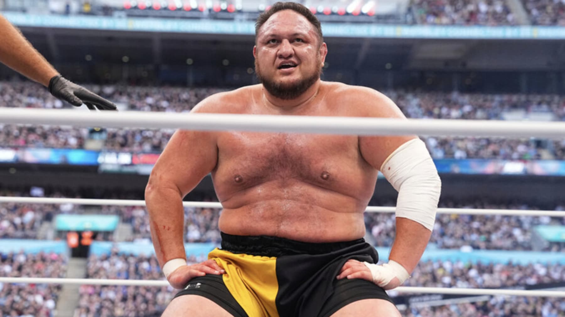 Samoa Joe could not pick up a big win at All In, but he made a big statement about his future focus at All Out.