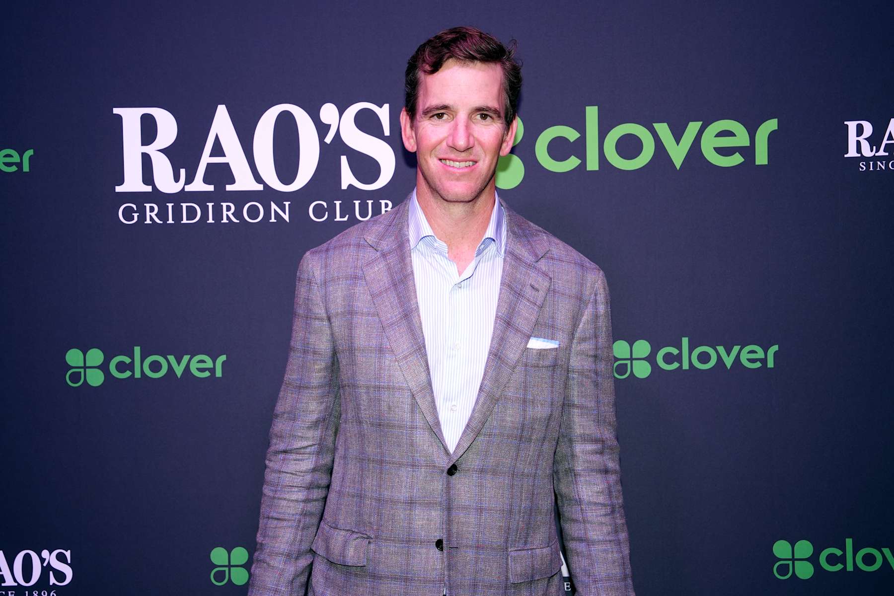 NEW ORLEANS, LOUISIANA - FEBRUARY 06: Eli Manning attends Rao’s Restaurant and Fini’s Pizza 2025 Big Game Pop-Up powered by Clover on February 06, 2025 in New Orleans, Louisiana. (Photo by Erika Goldring/Getty Images for Fini & Rao's Big Game Pop-Up)