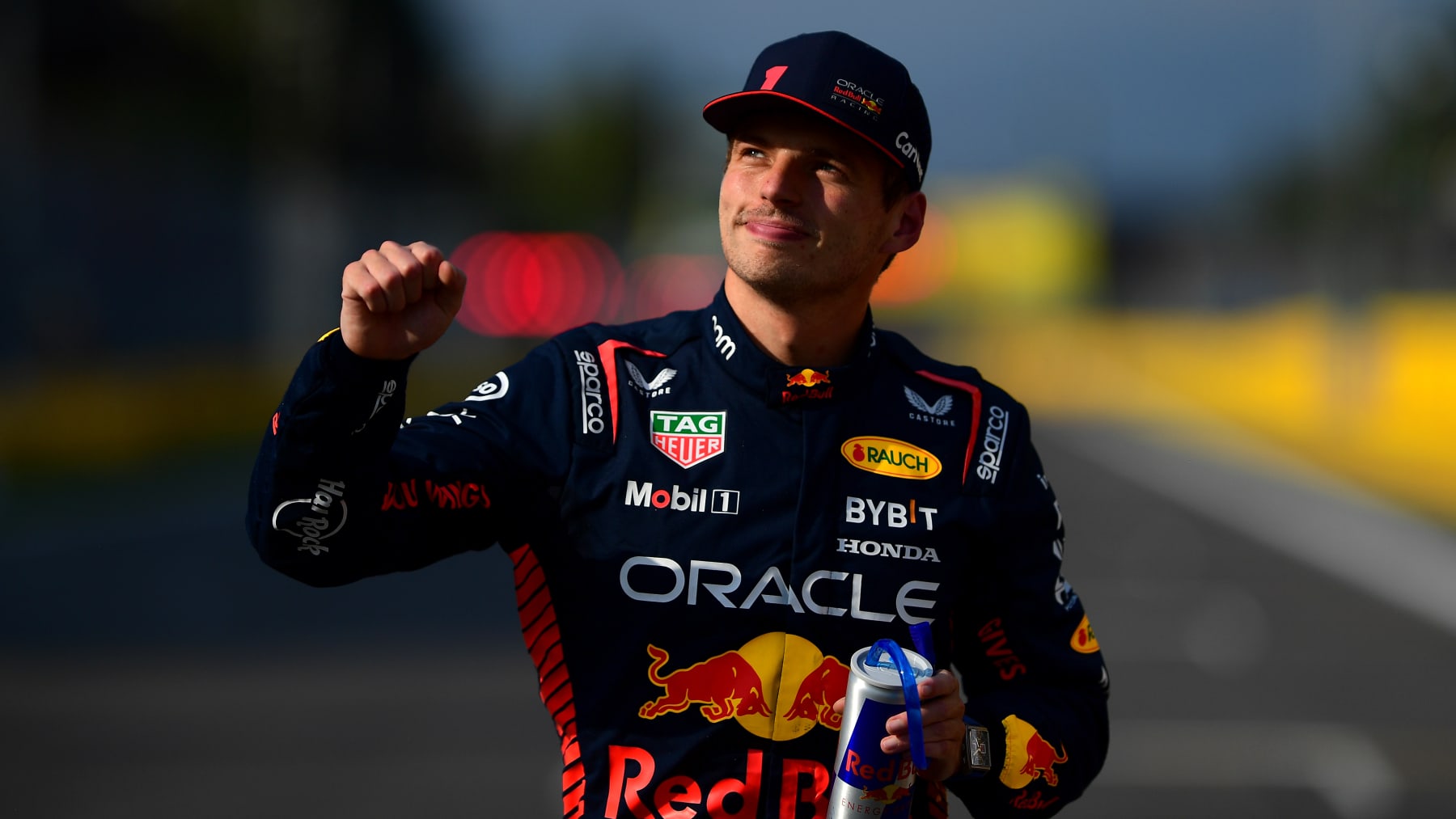 MONZA, ITALY - SEPTEMBER 02: Second placed qualifier Max Verstappen of the Netherlands and Oracle Red Bull Racing looks on in parc ferme during qualifying ahead of the F1 Grand Prix of Italy at Autodromo Nazionale Monza on September 02, 2023 in Monza, Italy. (Photo by Mario Renzi - Formula 1/Formula 1 via Getty Images)