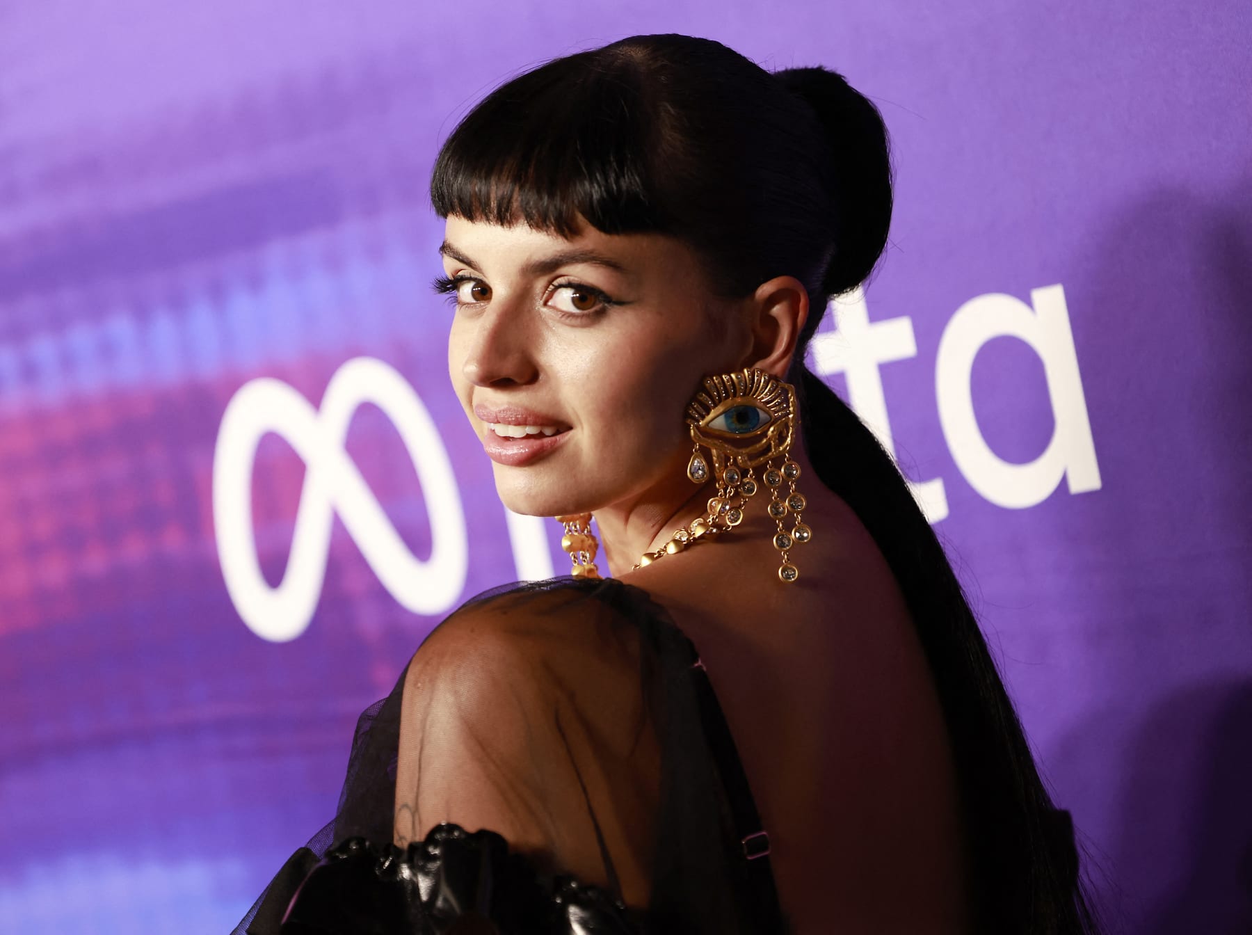 US singer Rebecca Black arrives to attend Variety's 2022 Power of Young Hollywood at NeueHouse Hollywood on August 11, 2022 in Los Angeles, California. (Photo by Michael Tran / AFP) (Photo by MICHAEL TRAN/AFP via Getty Images)