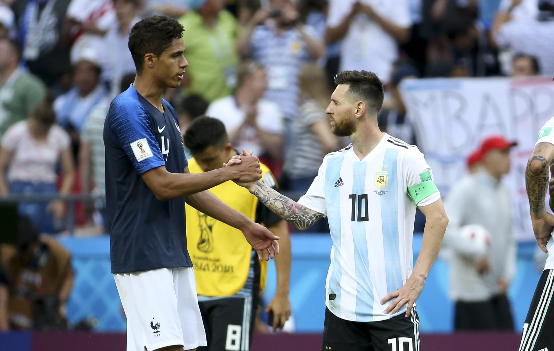 Could we see Lionel Messi and Raphael Varane face off once again? 