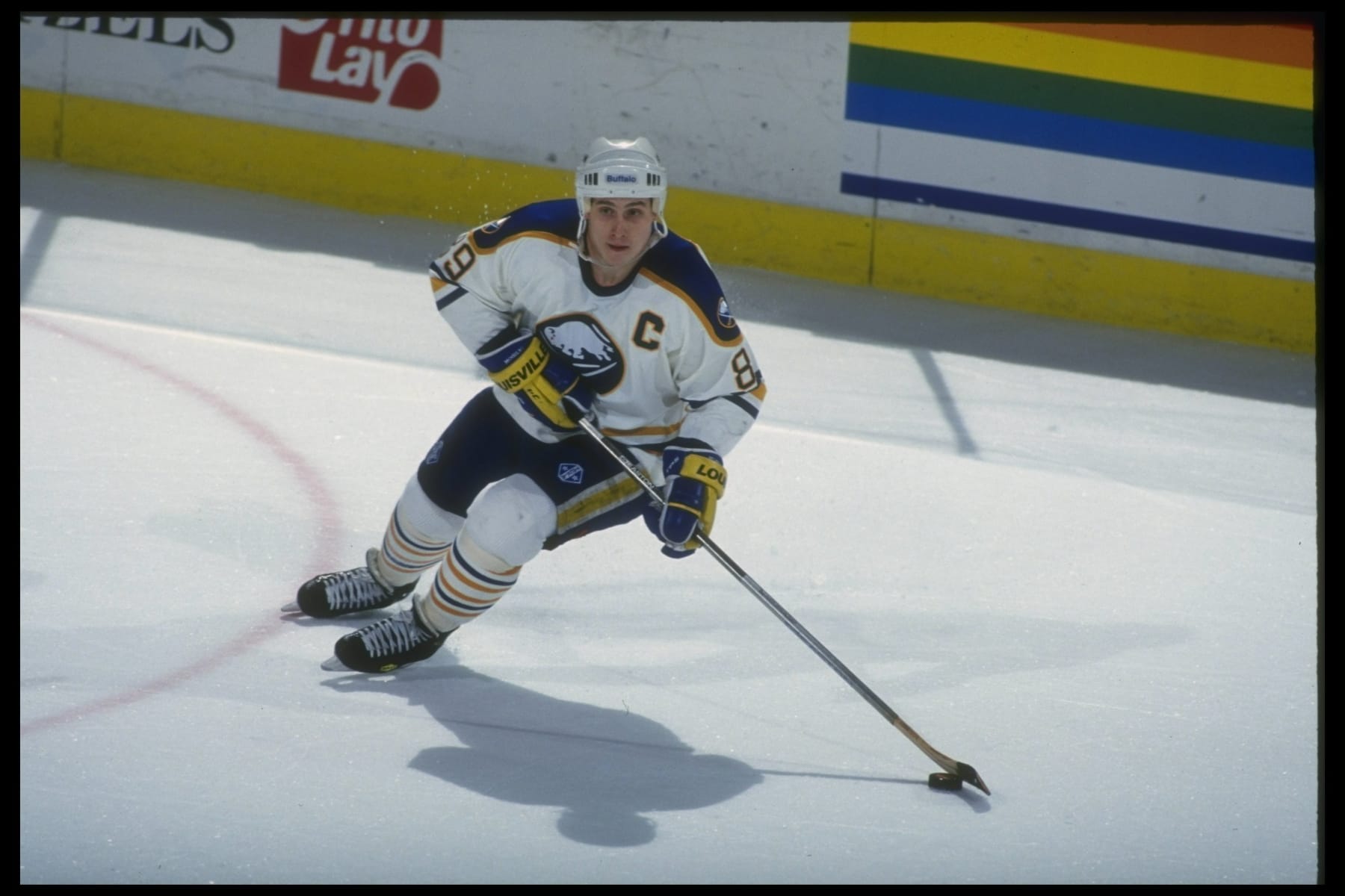 1993-1994:  Leftwinger Alexander Mogilny of the Buffalo Sabres. Mandatory Credit: Rick Stewart  /Allsport