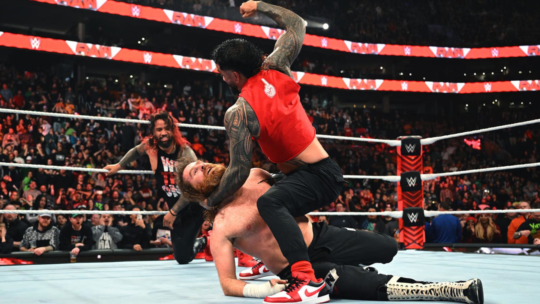 Jey Uso chose family over friendship by betraying Sami Zayn to protect Jimmy Uso.