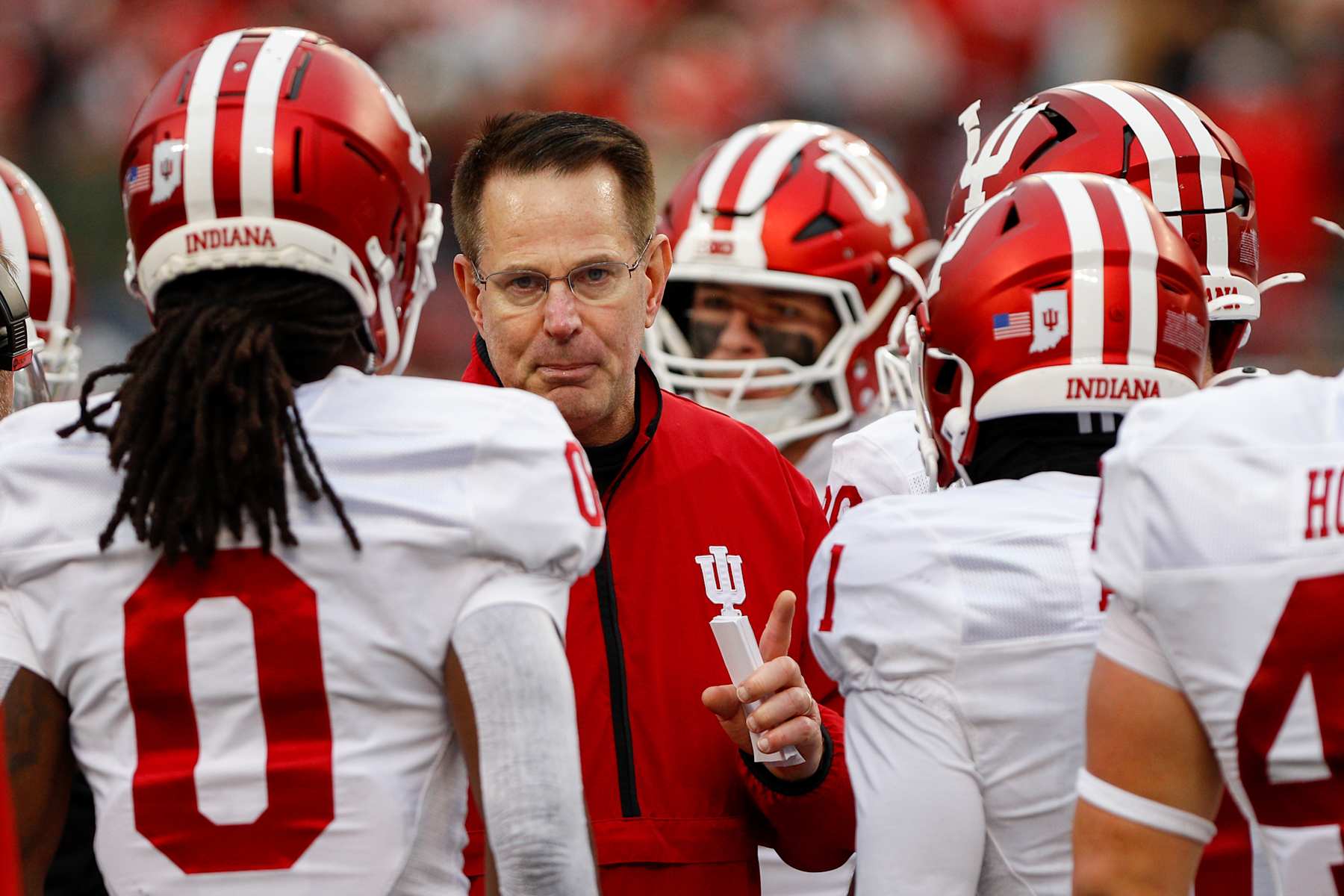  Indiana Hoosiers head coach Curt Cignetti 