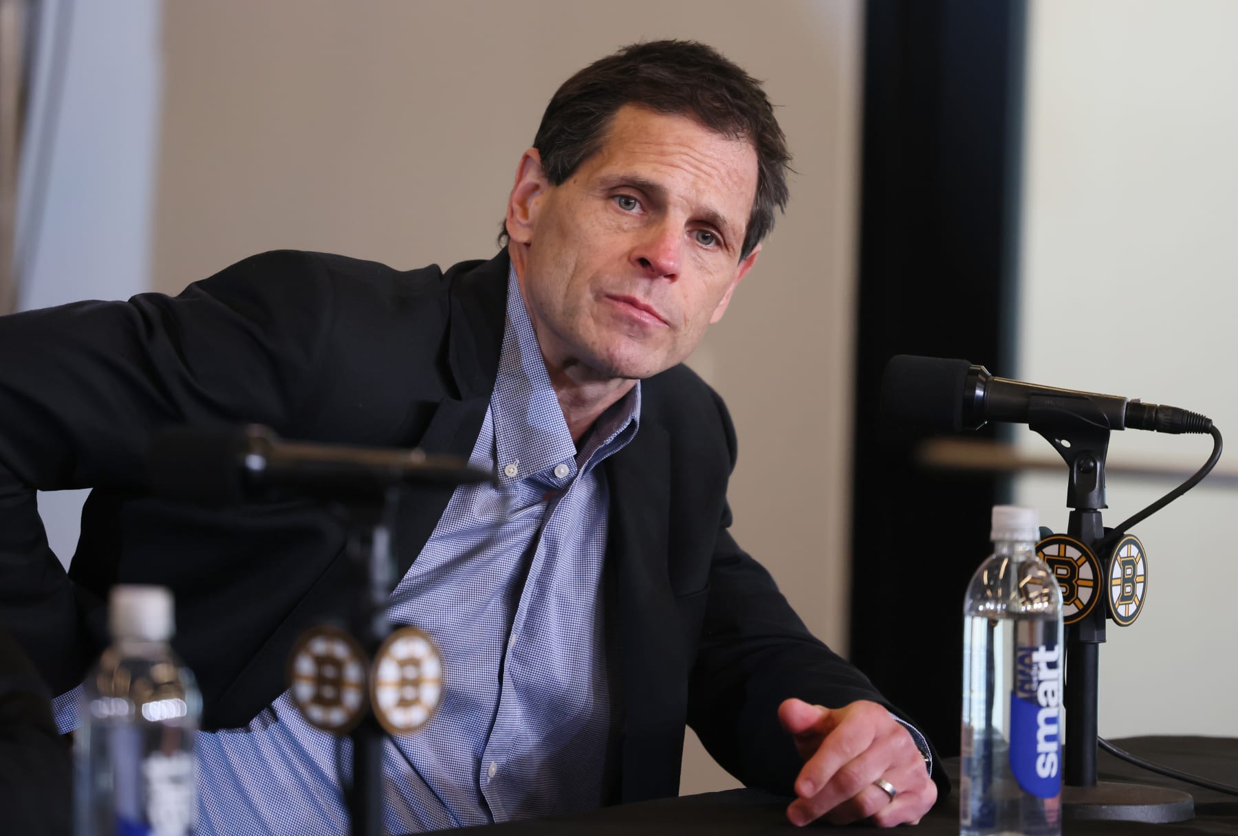 Bruins GM Don Sweeney has work to do after Patrice Bergeron's retirement.