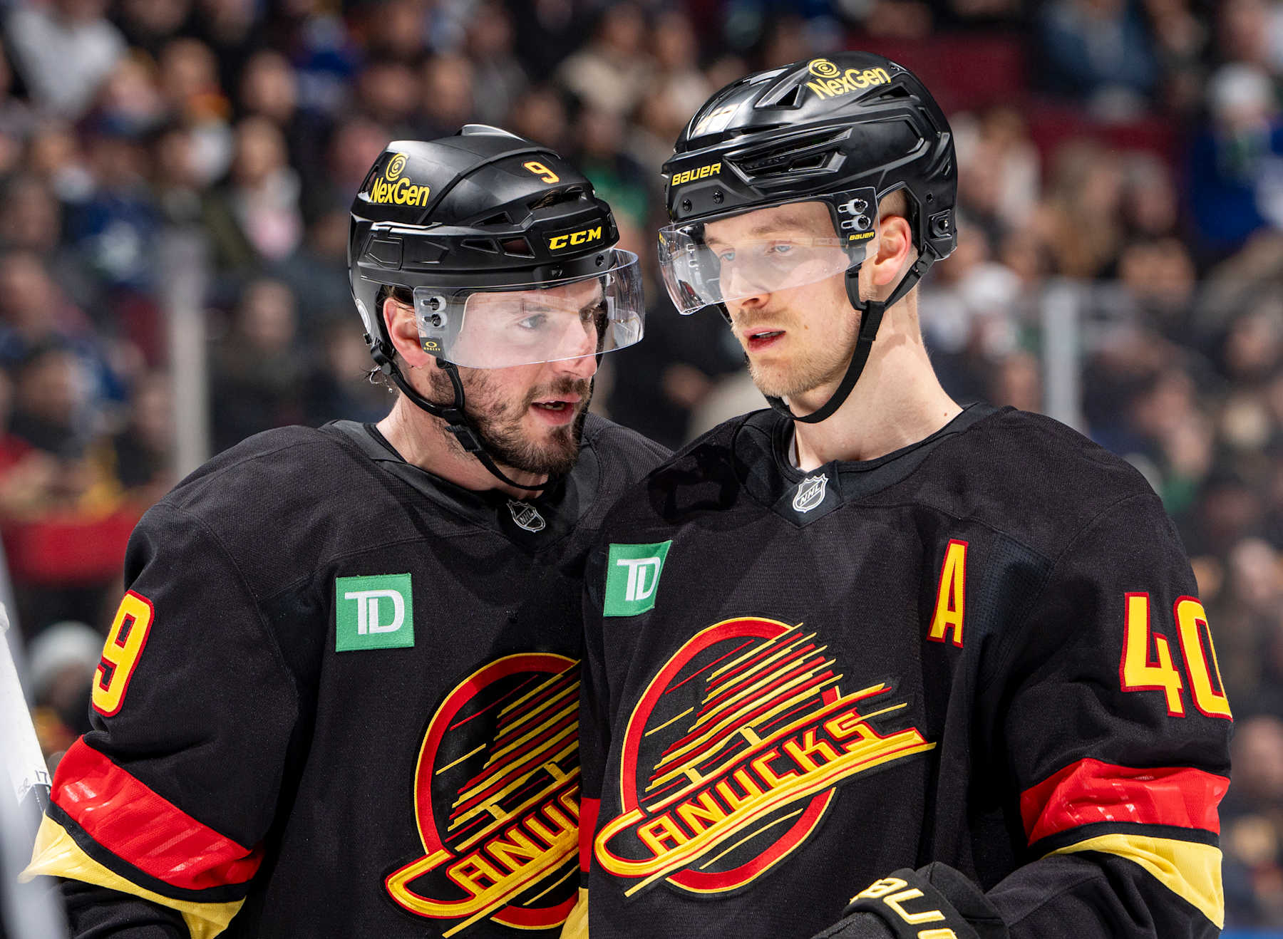 J.T. Miller and Elias Pettersson.