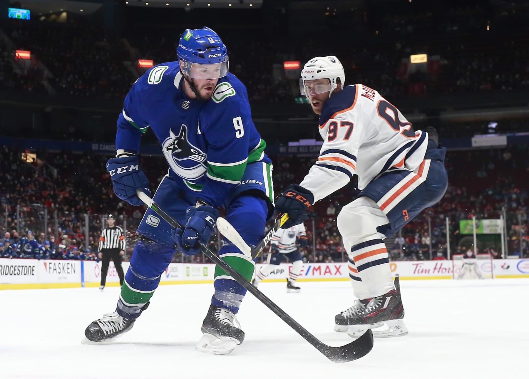 J.T. Miller and Connor McDavid