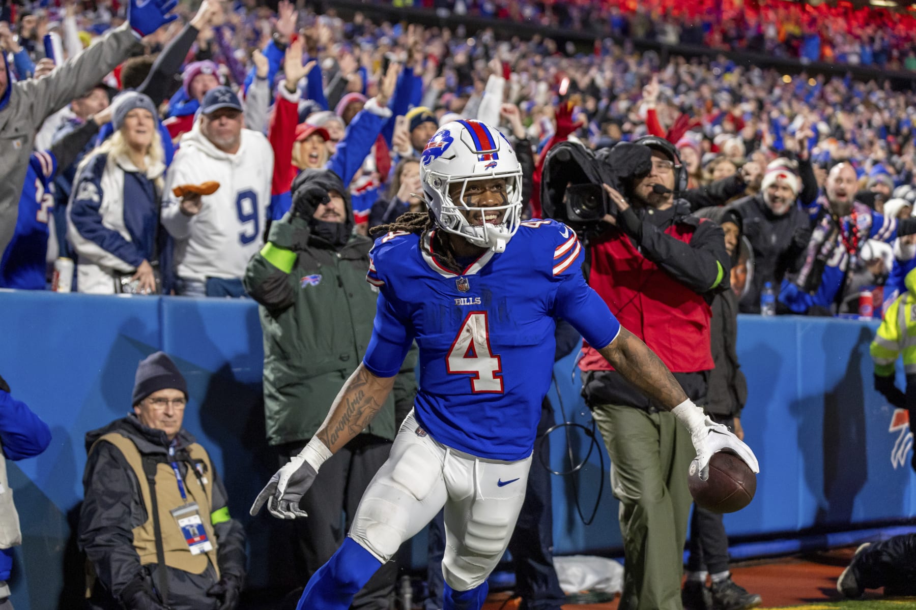 Bills RB James Cook