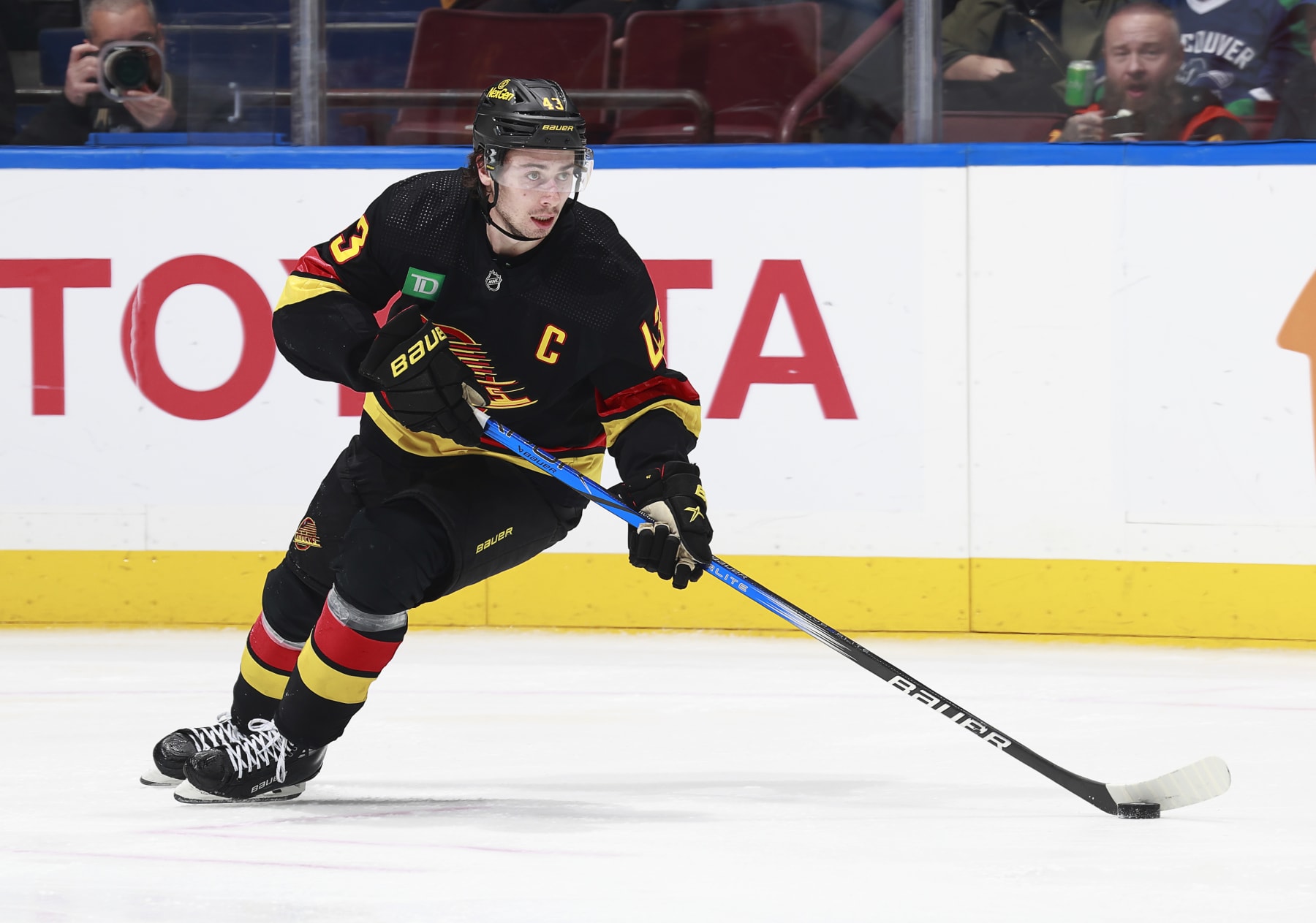 The vibes are good in Vancouver, led by new captain, Quinn Hughes.