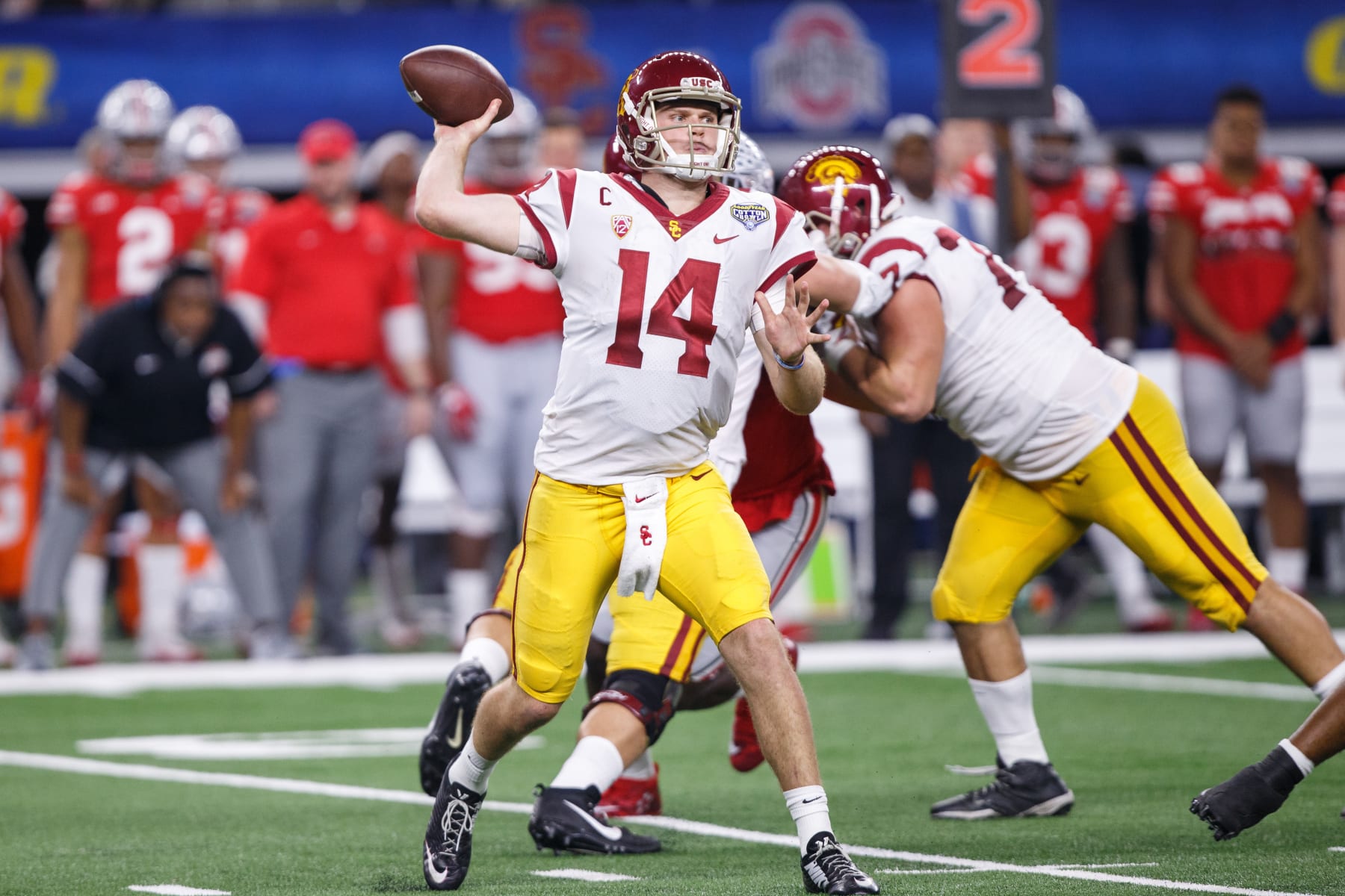 USC Trojans quarterback Sam Darnold 