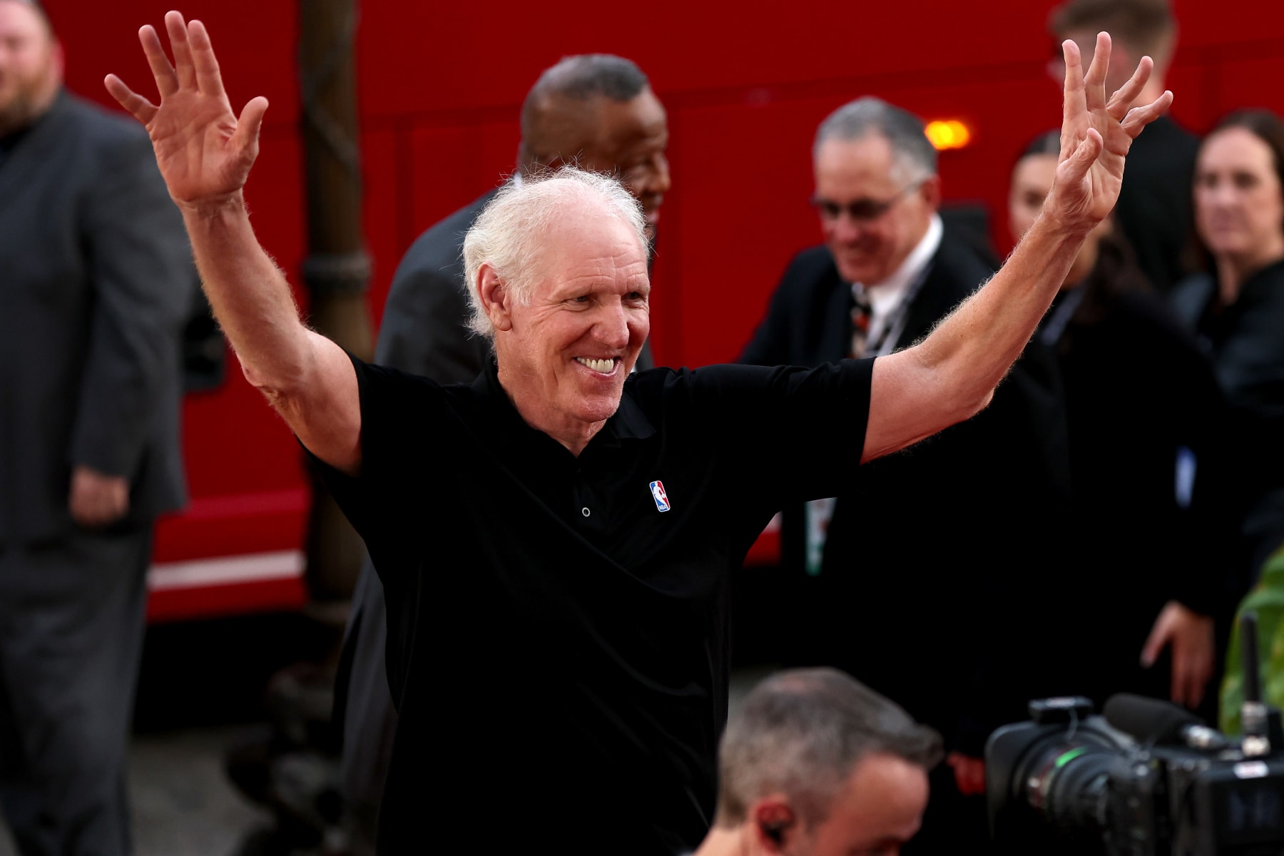 SPRINGFIELD, MASSACHUSETTS - SEPTEMBER 10: Bill Walton arrives on the red carpet during the 2022 Basketball Hall of Fame Enshrinement Ceremony at Symphony Hall on September 10, 2022 in Springfield, Massachusetts. (Photo by Maddie Meyer/Getty Images)