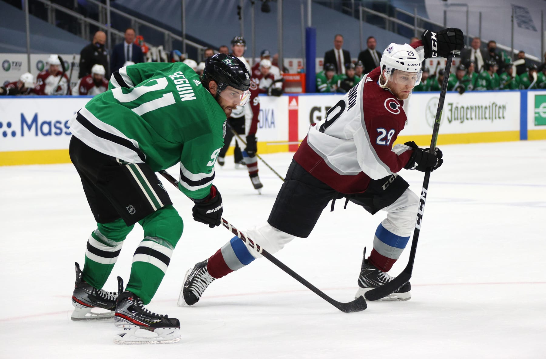 Tyler Seguin and Nathan MacKinnon.