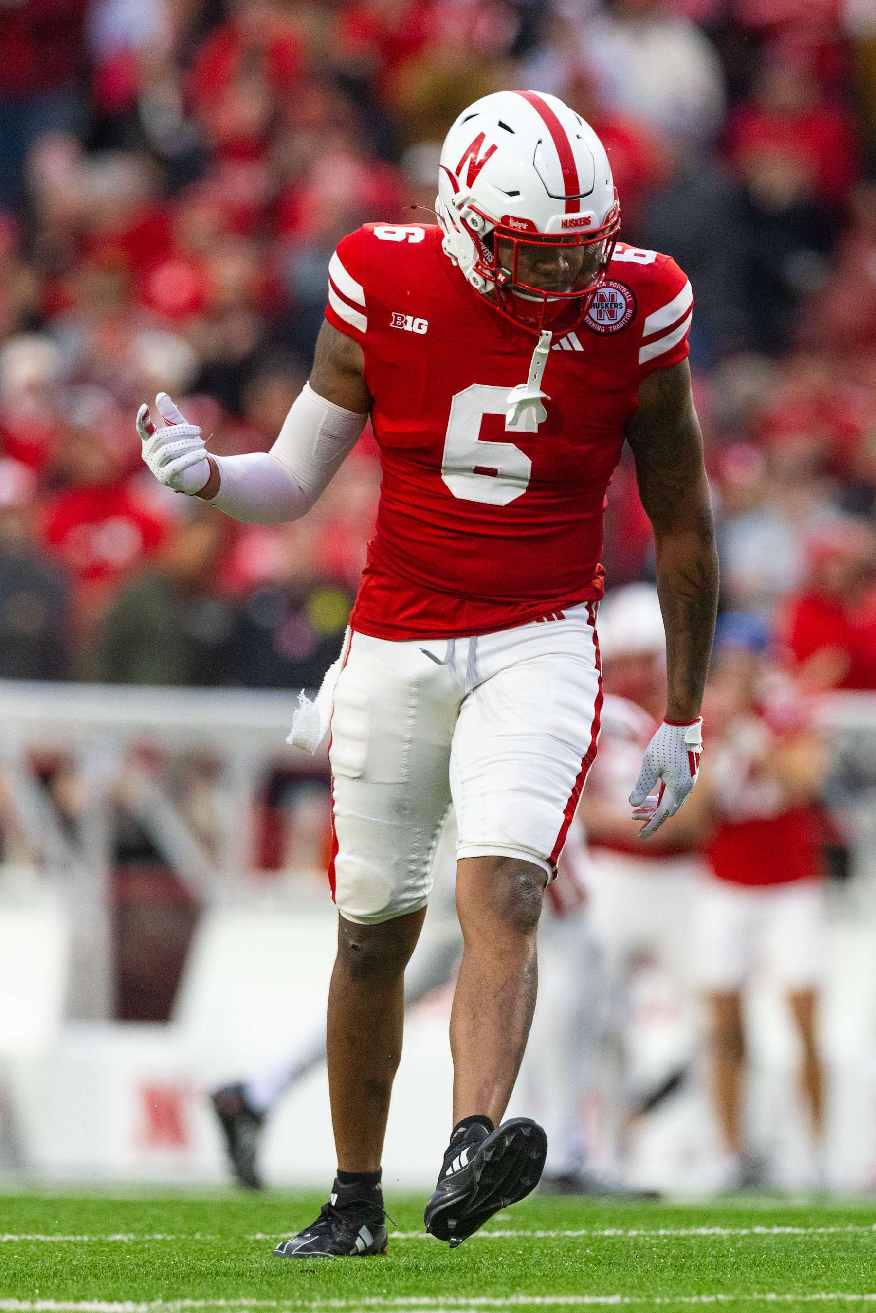 Nebraska cornerback Tommi Hill