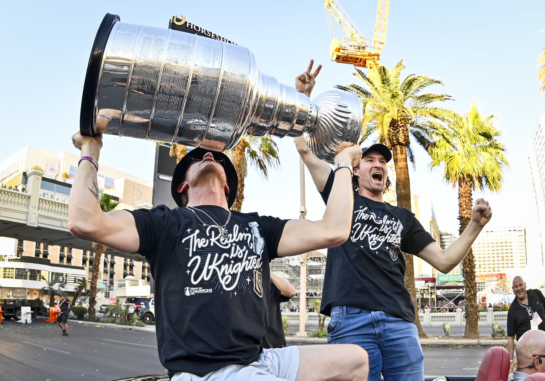 Jack Eichel and Mark Stone.