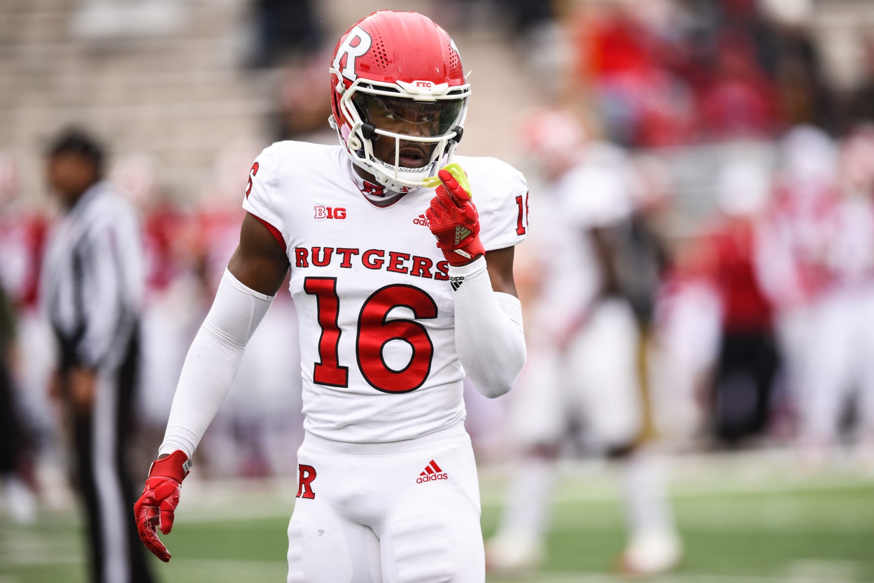 Rutgers cornerback Max Melton